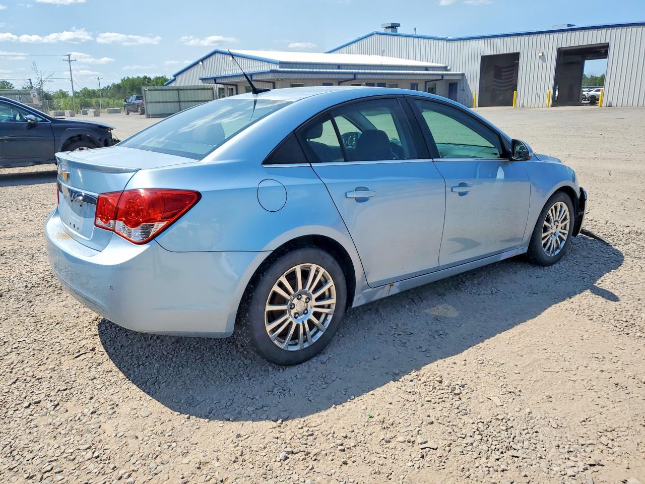 2012 Chevrolet Cruze Eco Blue vin: 1G1PJ5SC0C7321329