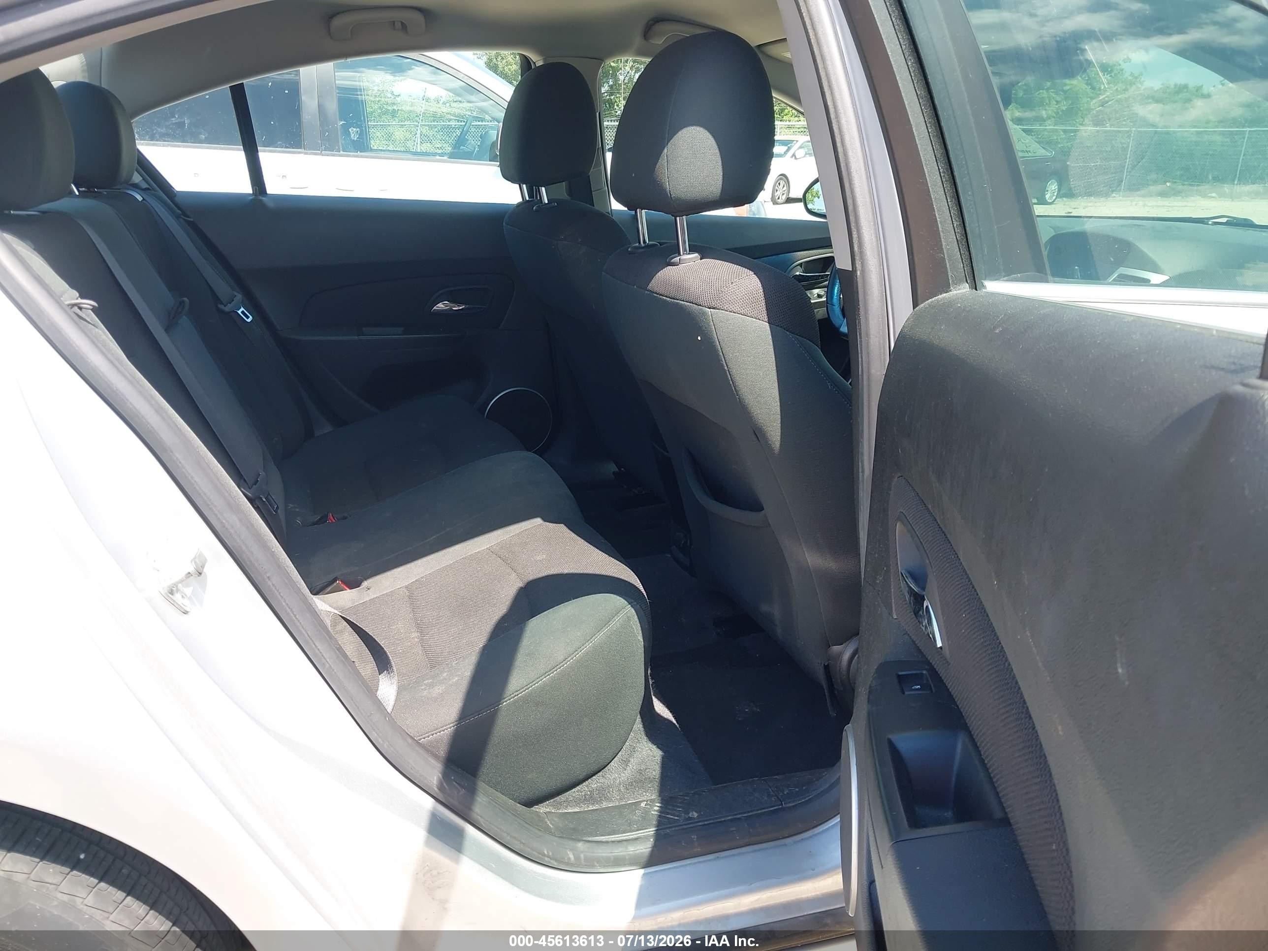 2012 Chevrolet Cruze Eco Silver vin: 1G1PJ5SC1C7232031