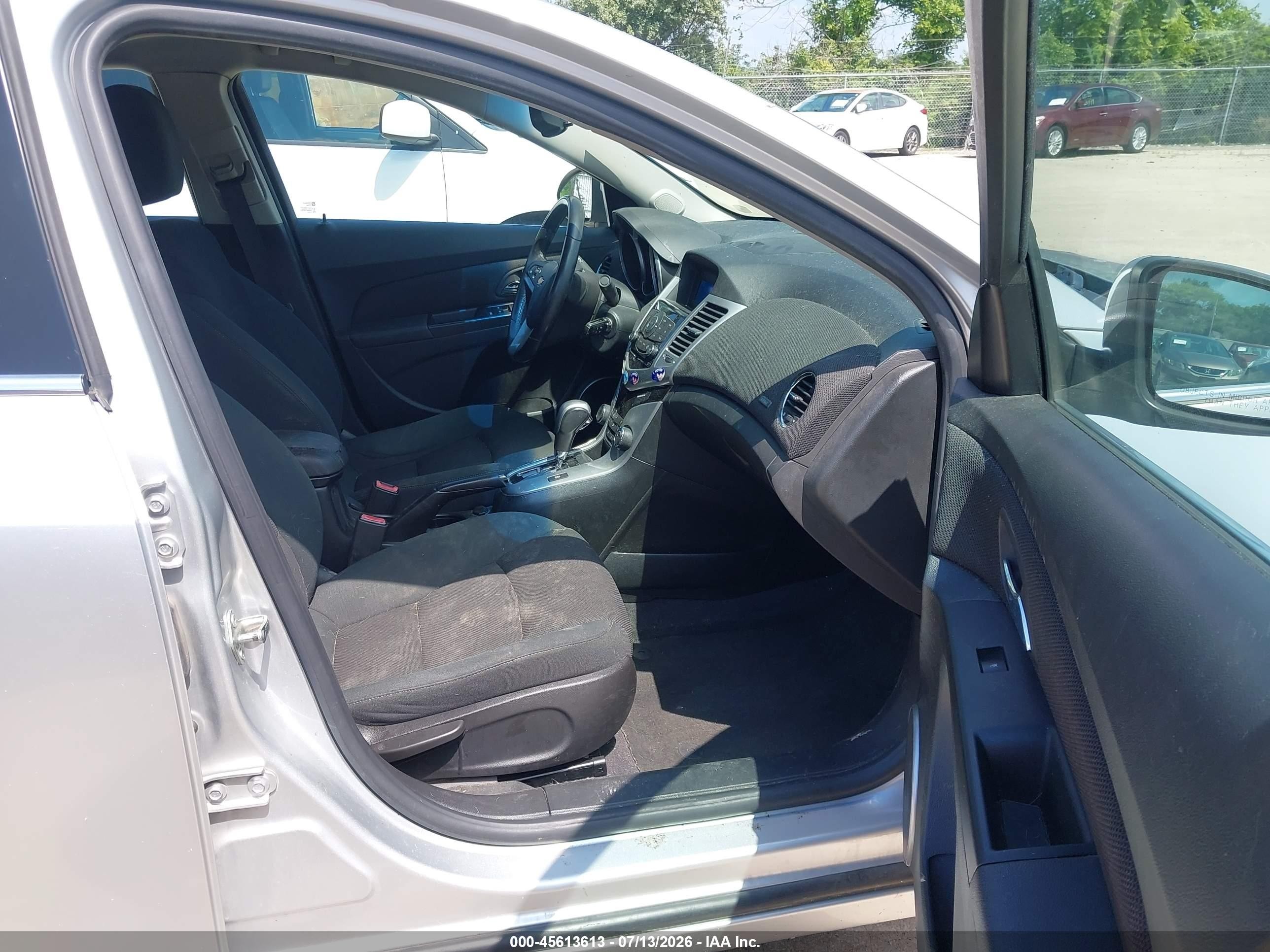 2012 Chevrolet Cruze Eco Silver vin: 1G1PJ5SC1C7232031