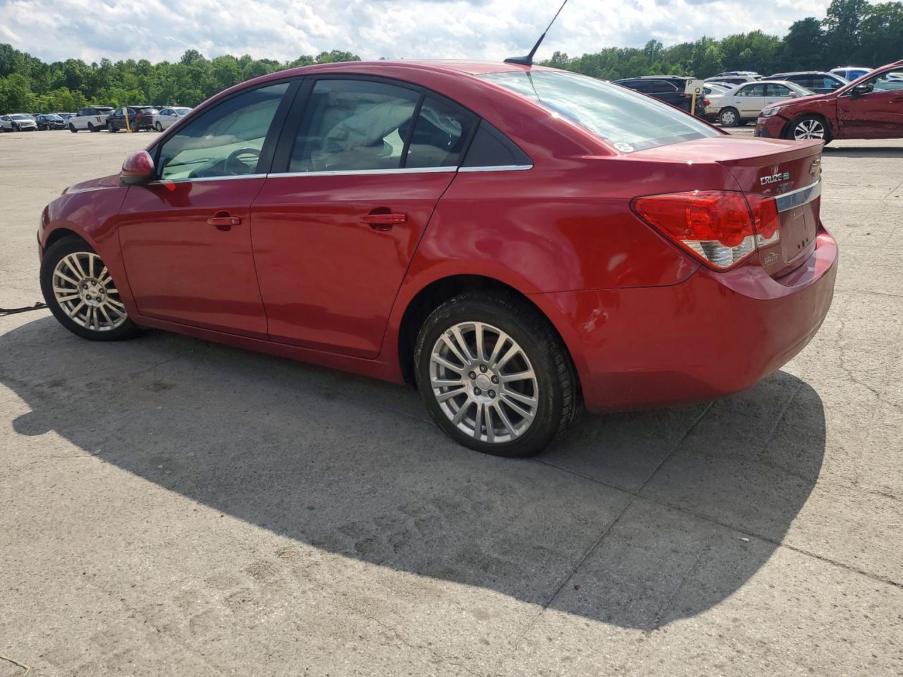 2012 Chevrolet Cruze Eco Красный vin: 1G1PJ5SC1C7270004