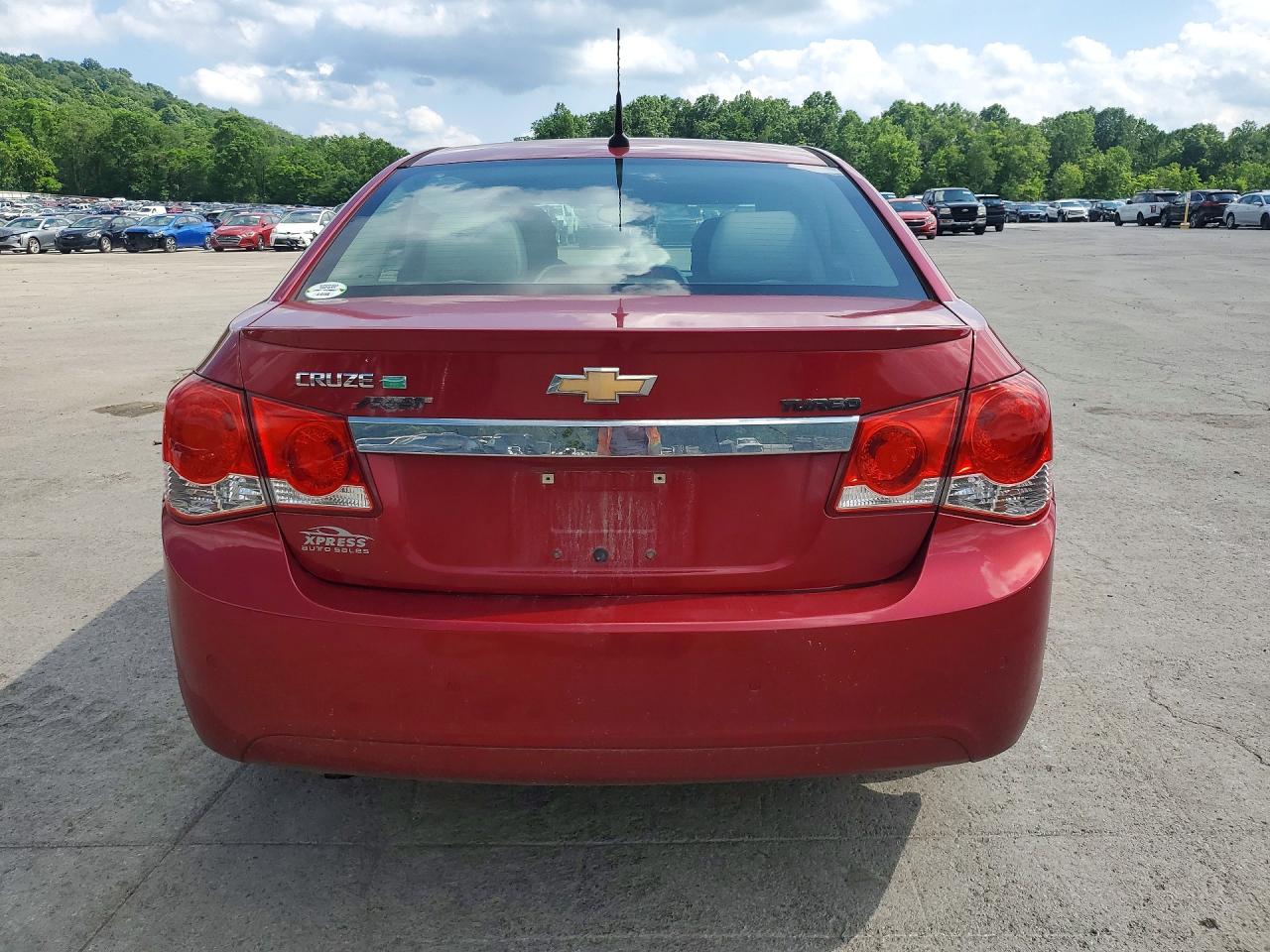 2012 Chevrolet Cruze Eco Красный vin: 1G1PJ5SC1C7270004