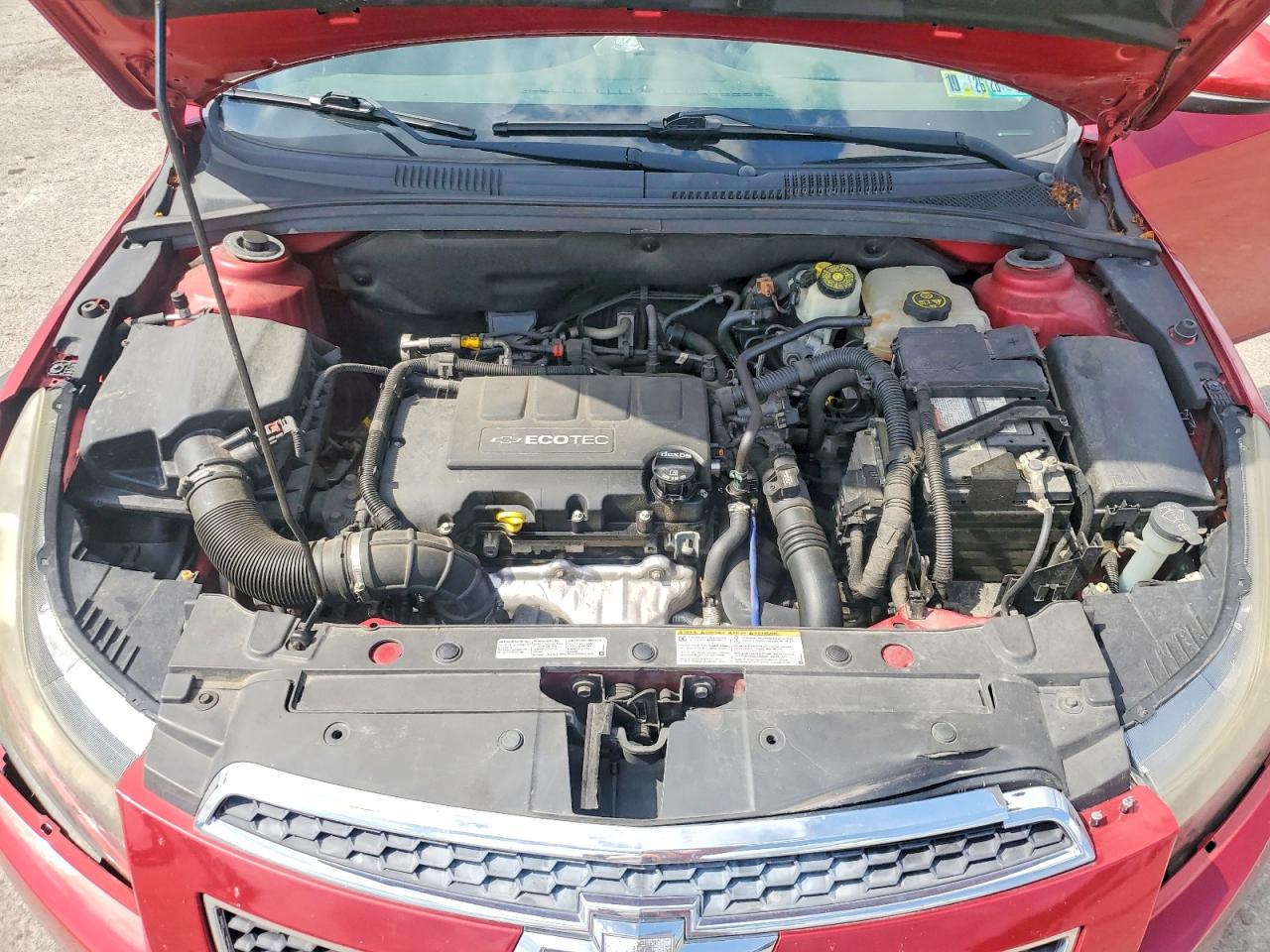 2012 Chevrolet Cruze Eco Красный vin: 1G1PJ5SC1C7270004