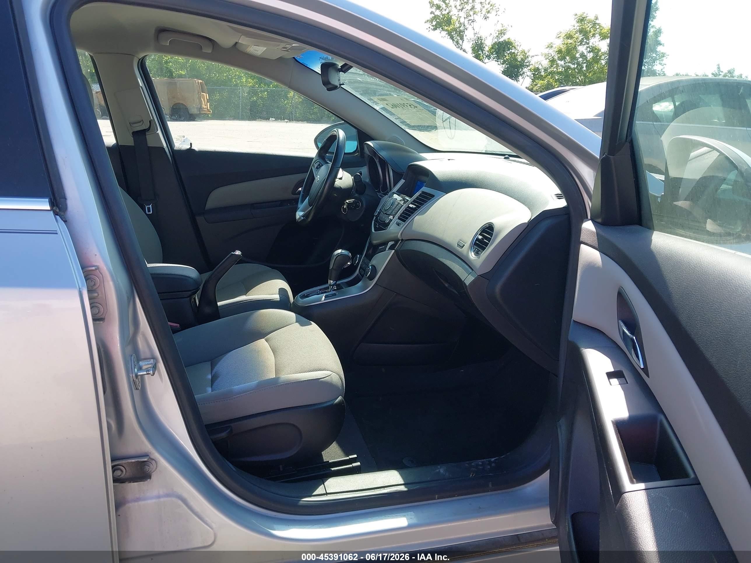 2012 Chevrolet Cruze Eco Silver vin: 1G1PJ5SC1C7282749