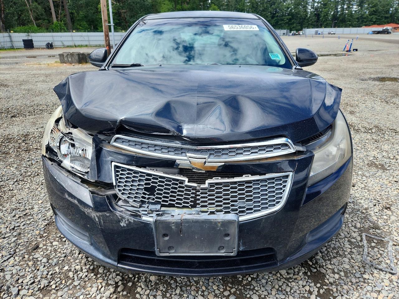 2012 Chevrolet Cruze Eco Black vin: 1G1PJ5SC1C7363797