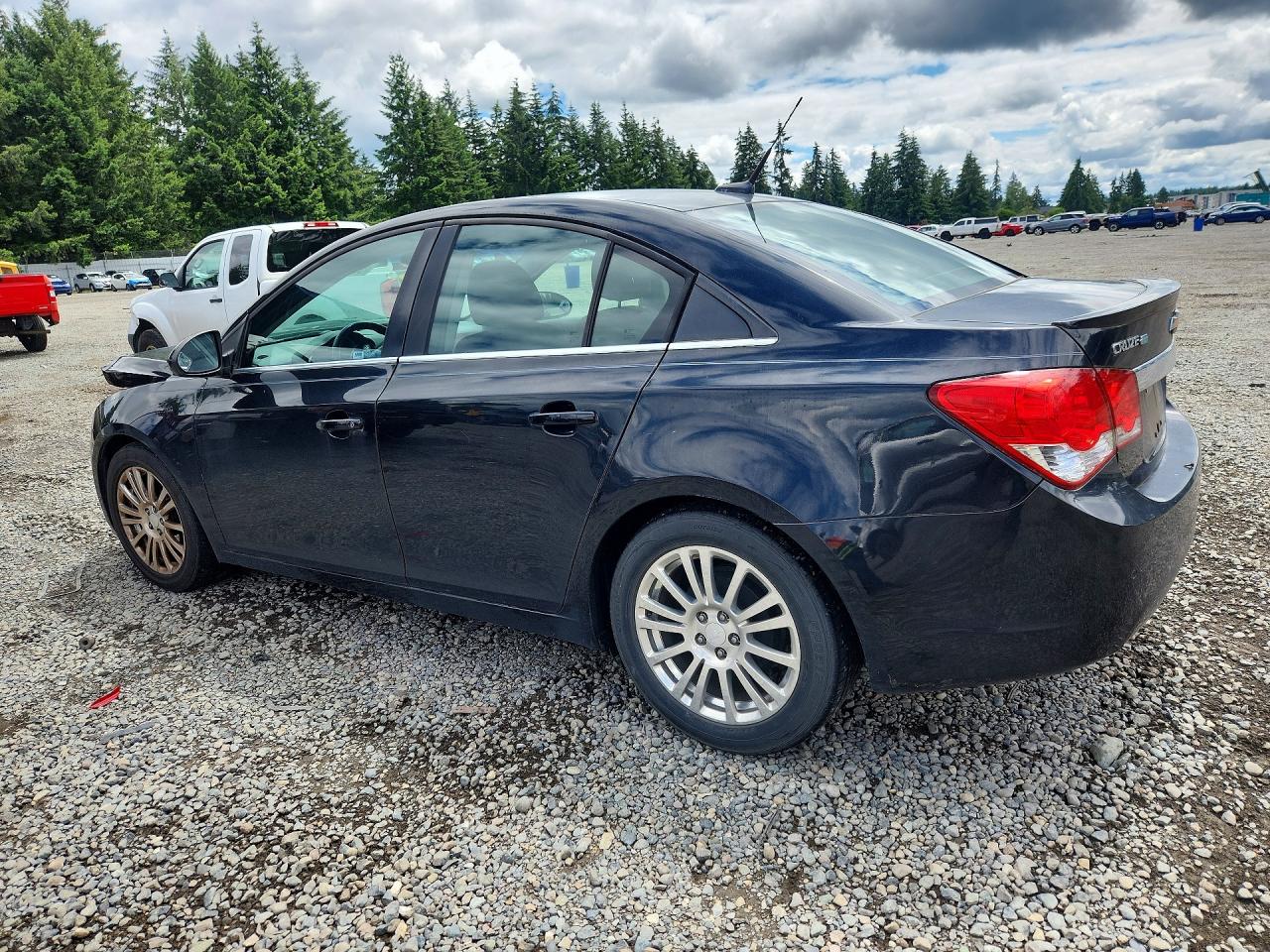 2012 Chevrolet Cruze Eco Black vin: 1G1PJ5SC1C7363797
