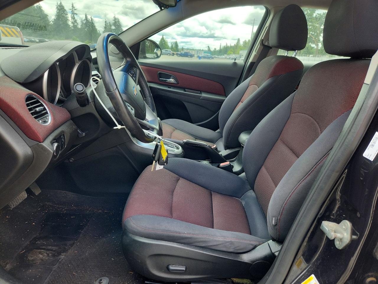 2012 Chevrolet Cruze Eco Black vin: 1G1PJ5SC1C7363797