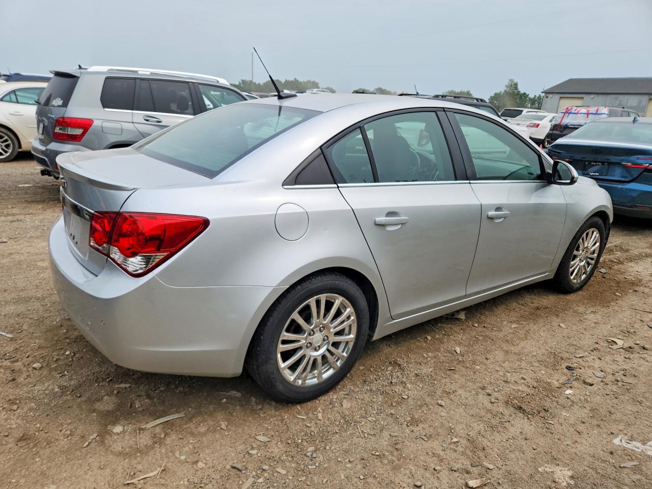 2012 Chevrolet Cruze Eco Silver vin: 1G1PJ5SC2C7154343