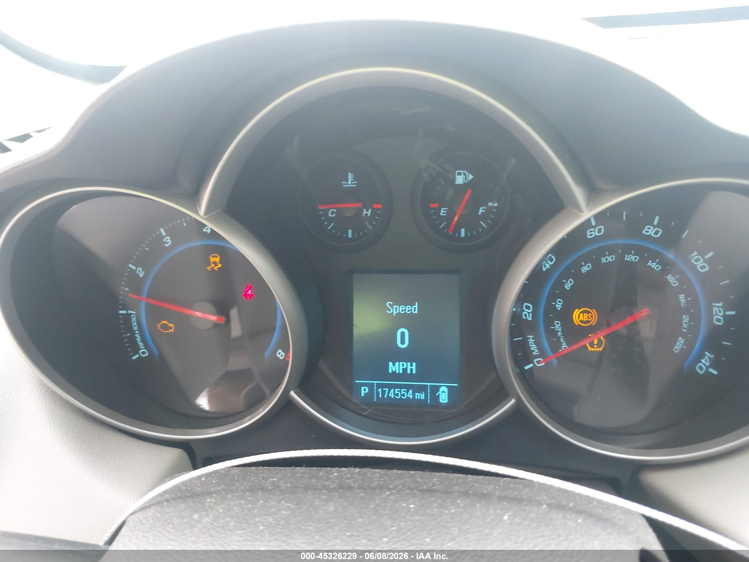 2012 Chevrolet Cruze Eco Silver vin: 1G1PJ5SC2C7409685