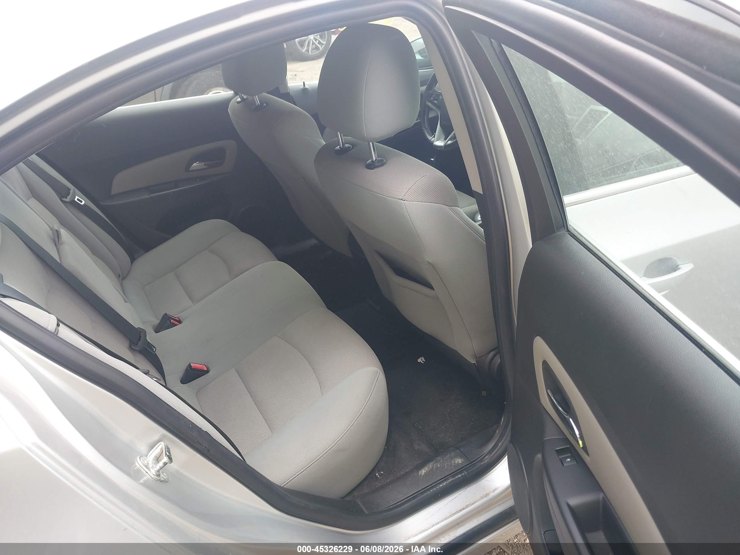 2012 Chevrolet Cruze Eco Silver vin: 1G1PJ5SC2C7409685
