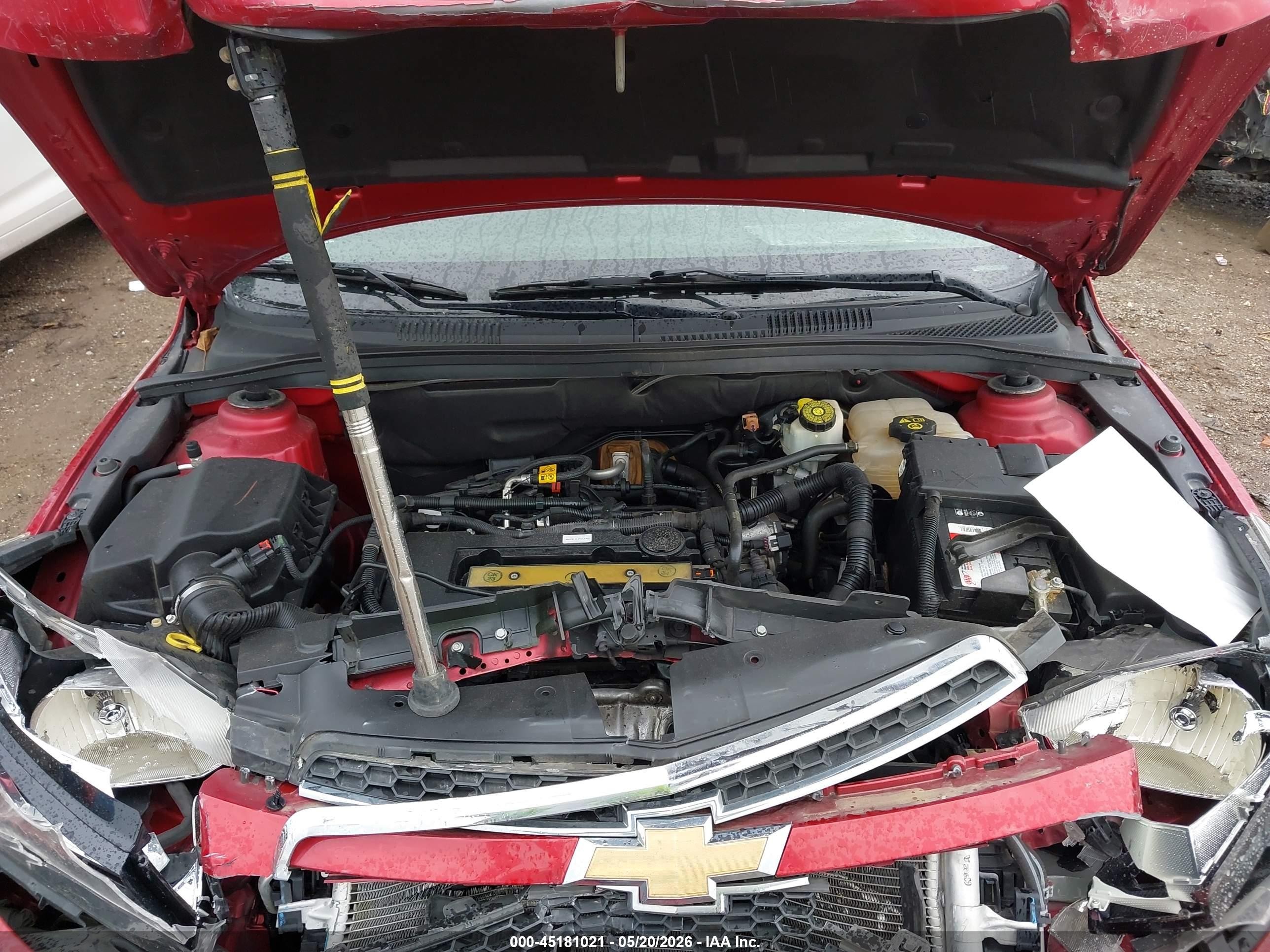 2012 Chevrolet Cruze Eco Red vin: 1G1PJ5SC3C7158627