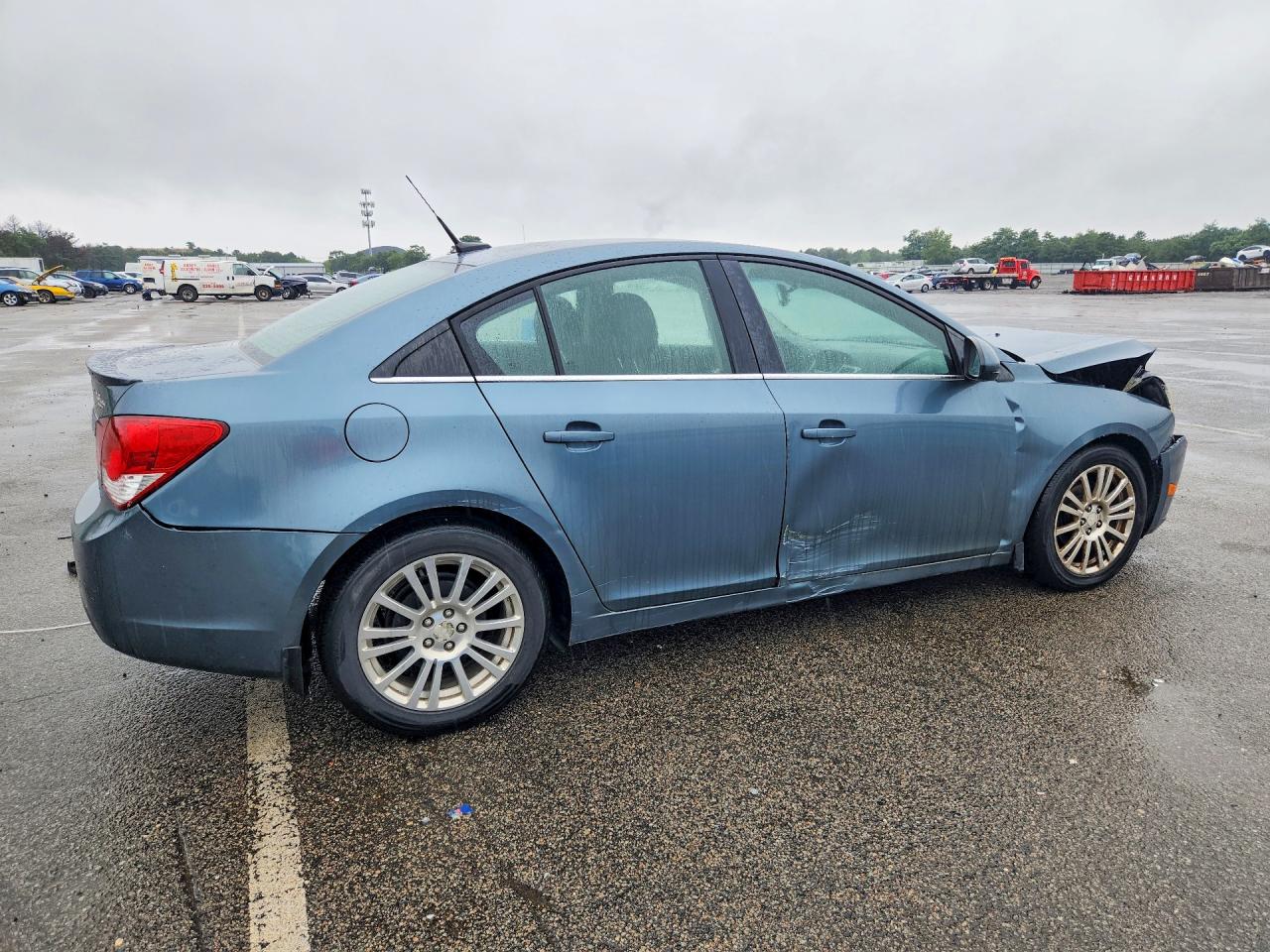 2012 Chevrolet Cruze Eco Blue vin: 1G1PJ5SC3C7241023