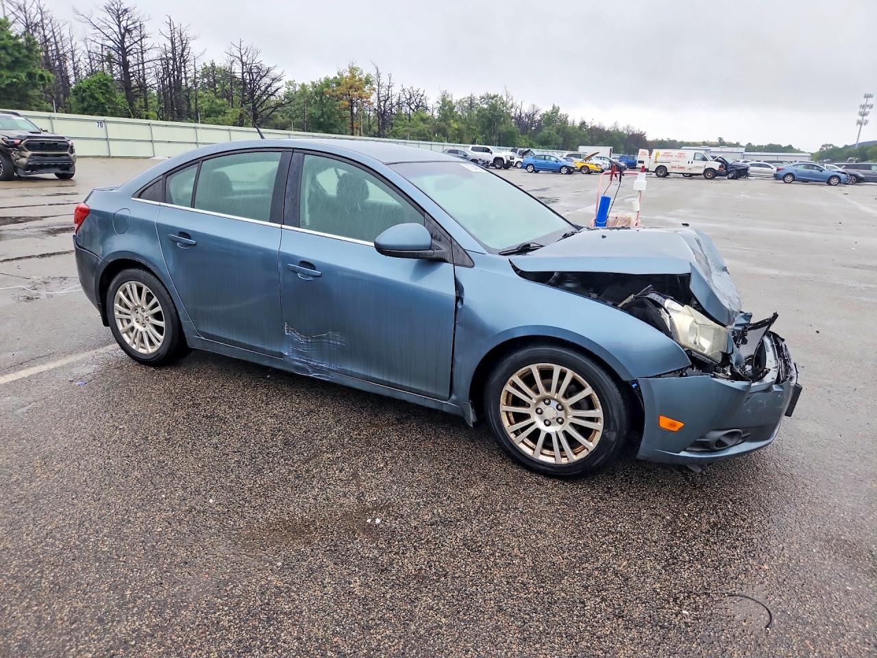 2012 Chevrolet Cruze Eco Blue vin: 1G1PJ5SC3C7241023