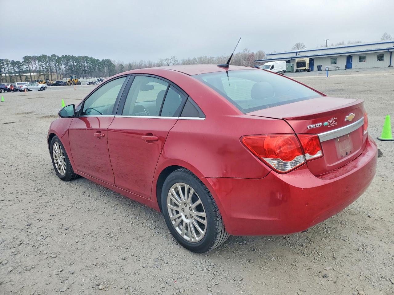 2012 Chevrolet Cruze Eco Red vin: 1G1PJ5SC3C7246688