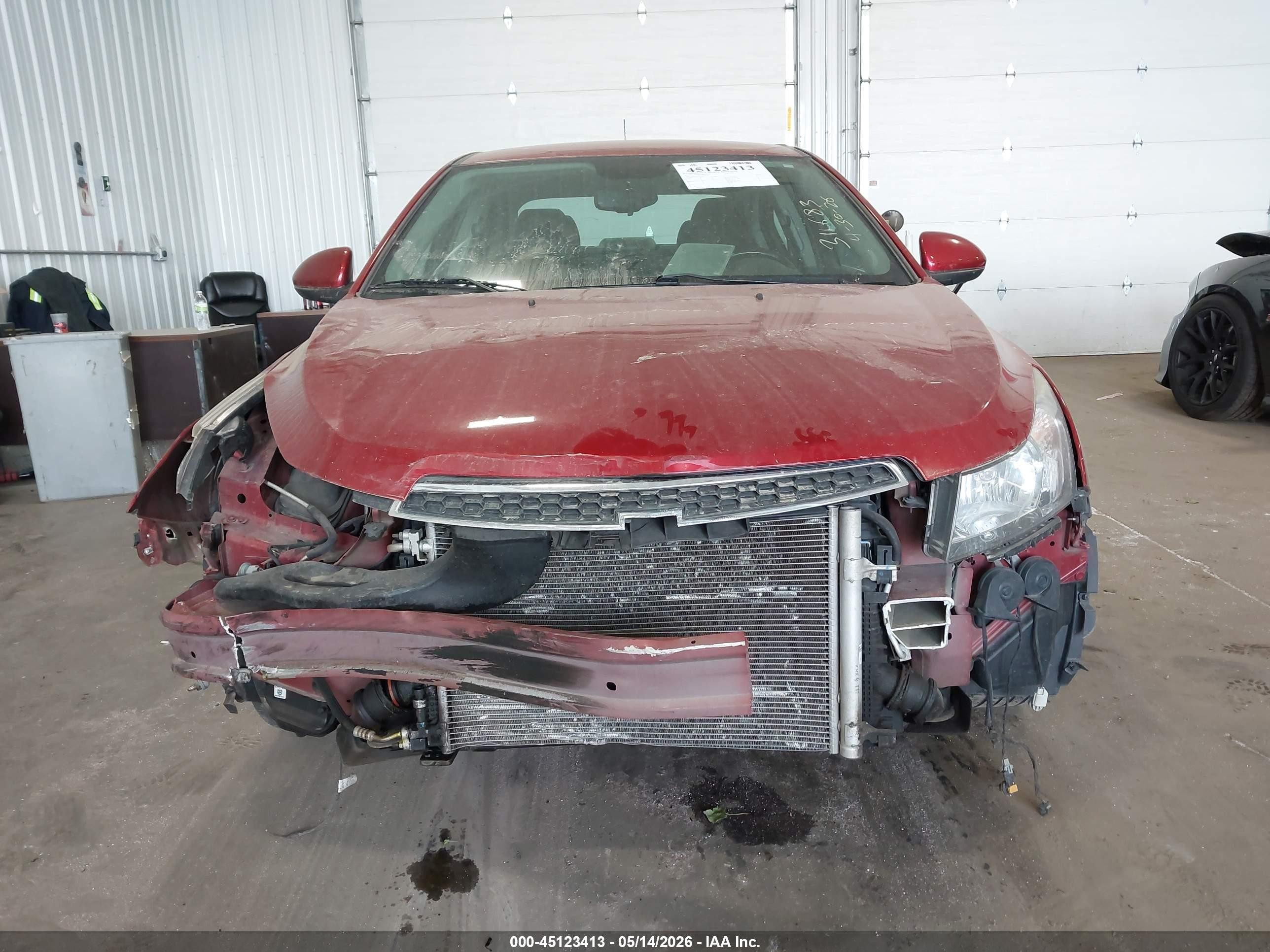2012 Chevrolet Cruze Eco Red vin: 1G1PJ5SC3C7392055