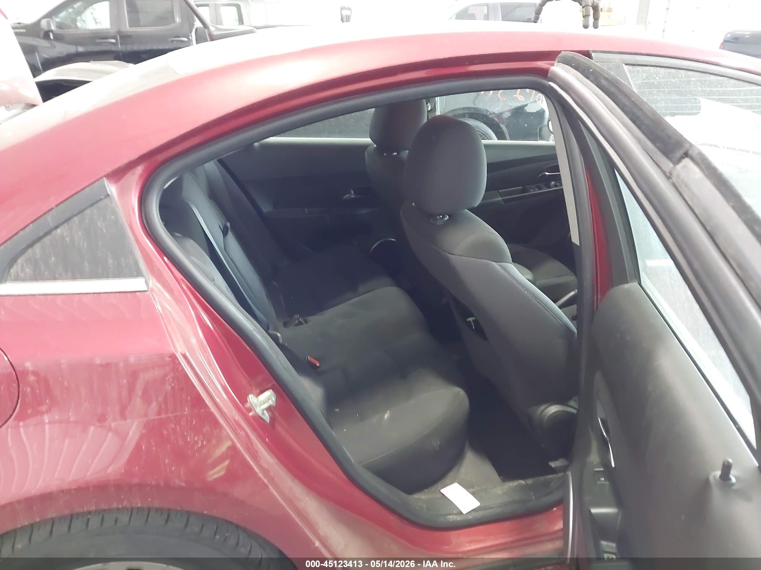 2012 Chevrolet Cruze Eco Red vin: 1G1PJ5SC3C7392055