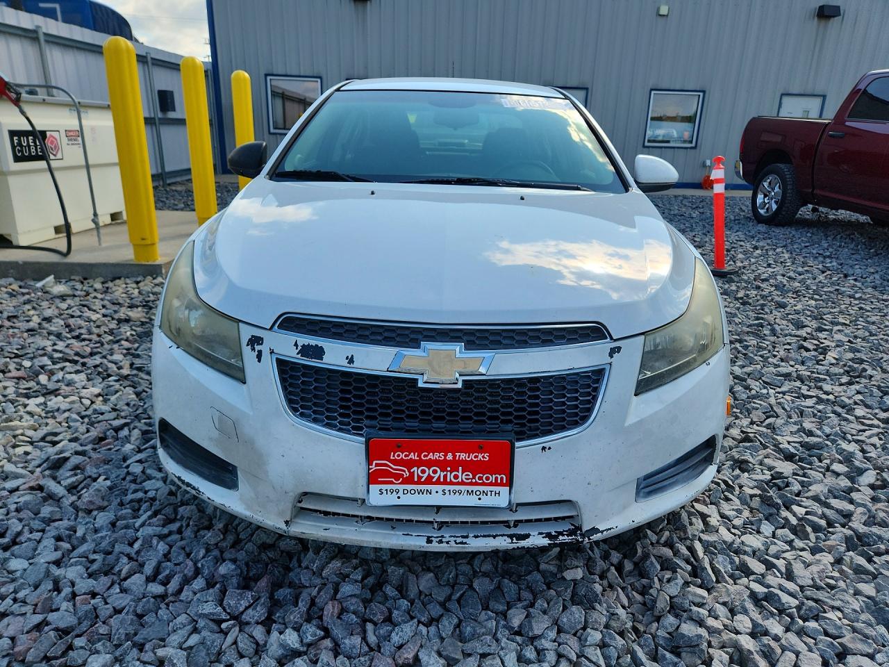 2012 Chevrolet Cruze Eco White vin: 1G1PJ5SC4C7181298