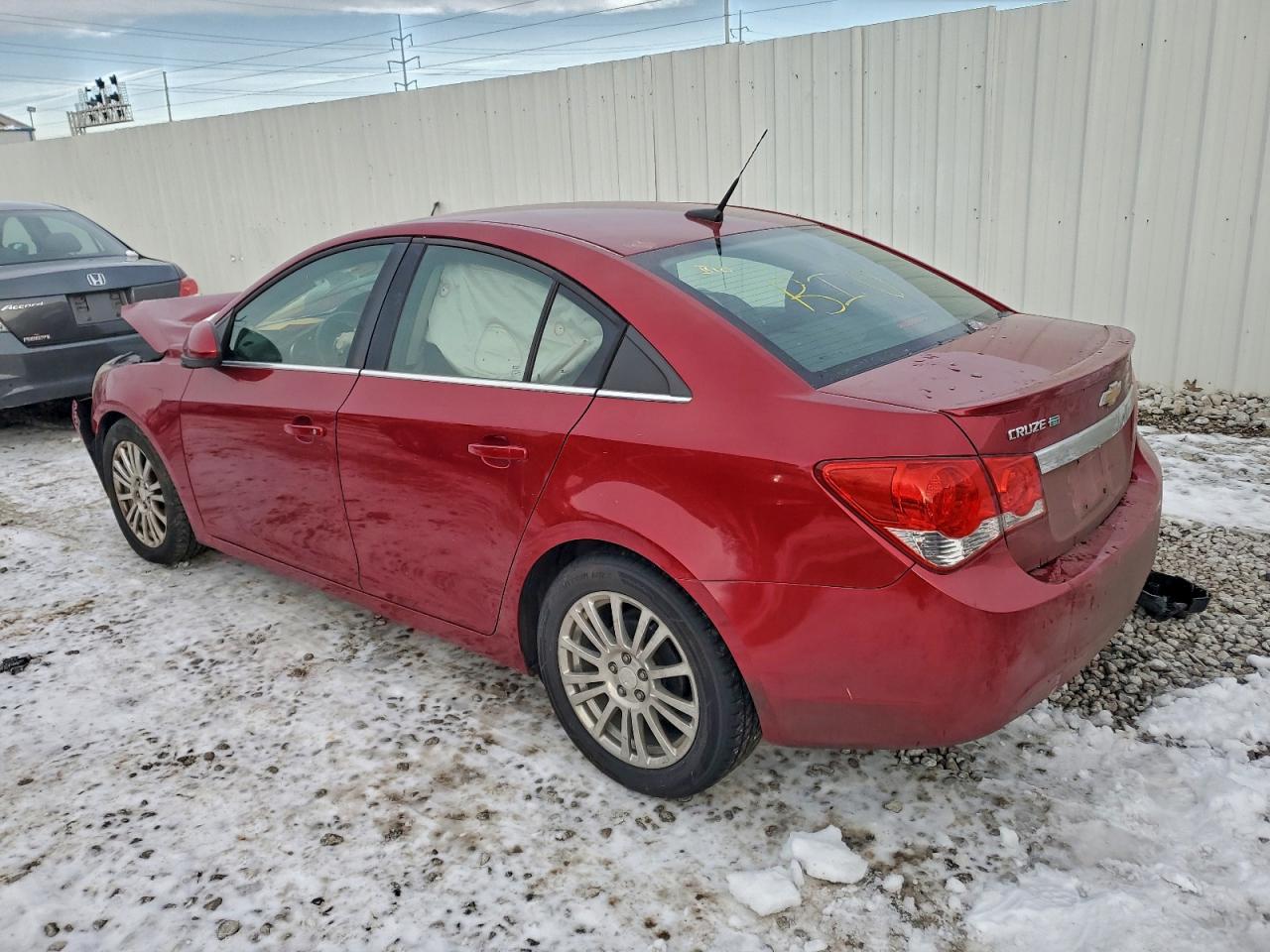 2012 Chevrolet Cruze Eco Red vin: 1G1PJ5SC4C7353314