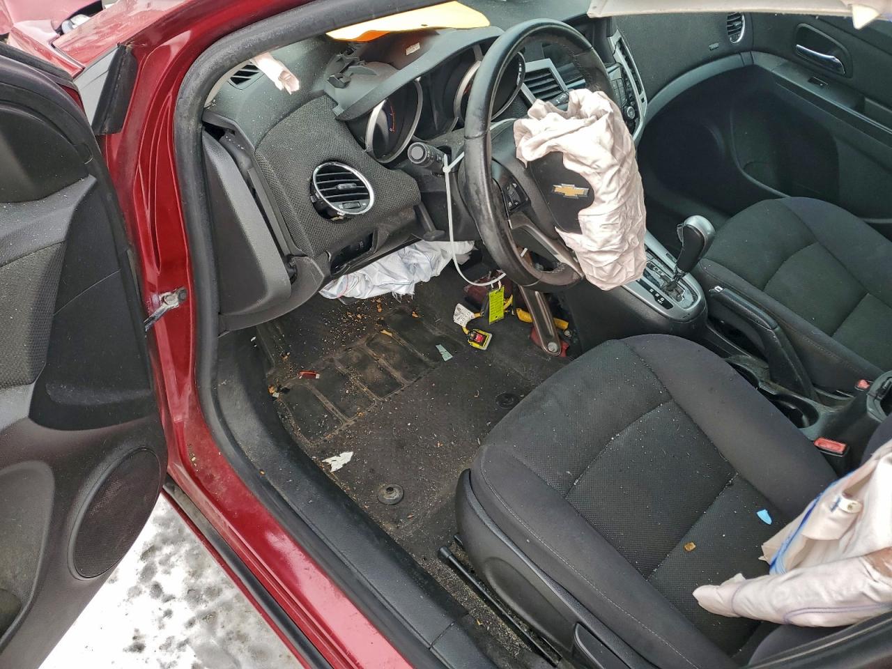 2012 Chevrolet Cruze Eco Red vin: 1G1PJ5SC4C7353314