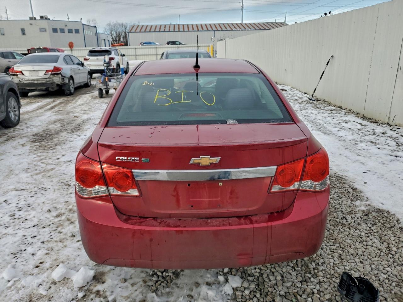 2012 Chevrolet Cruze Eco Red vin: 1G1PJ5SC4C7353314