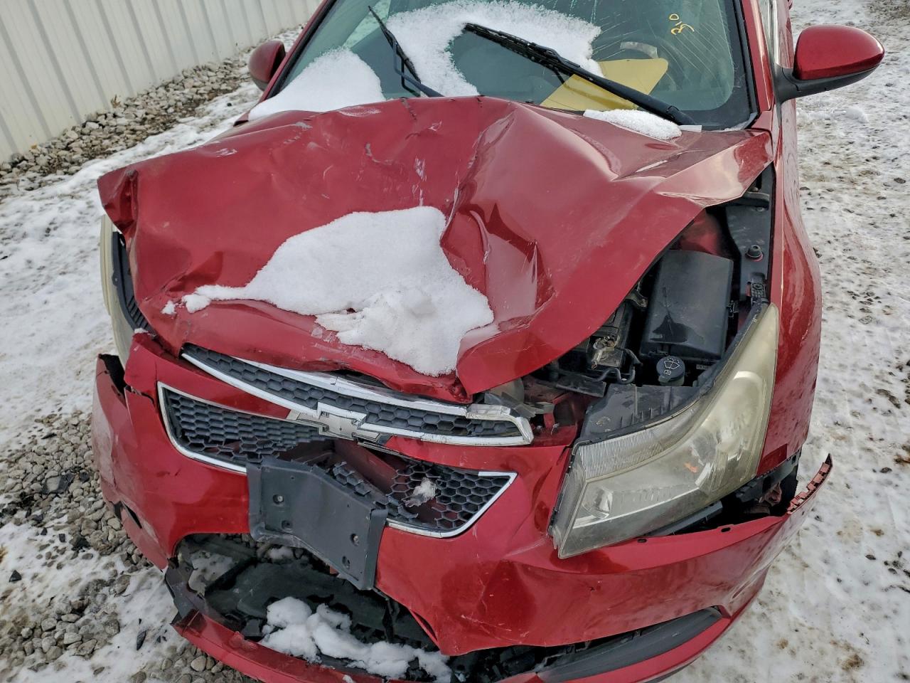 2012 Chevrolet Cruze Eco Red vin: 1G1PJ5SC4C7353314