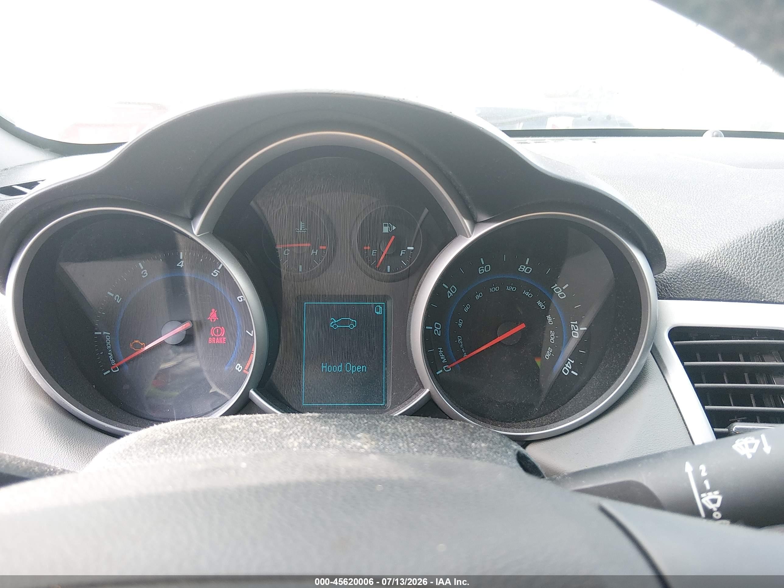 2012 Chevrolet Cruze Eco Silver vin: 1G1PJ5SC4C7399659