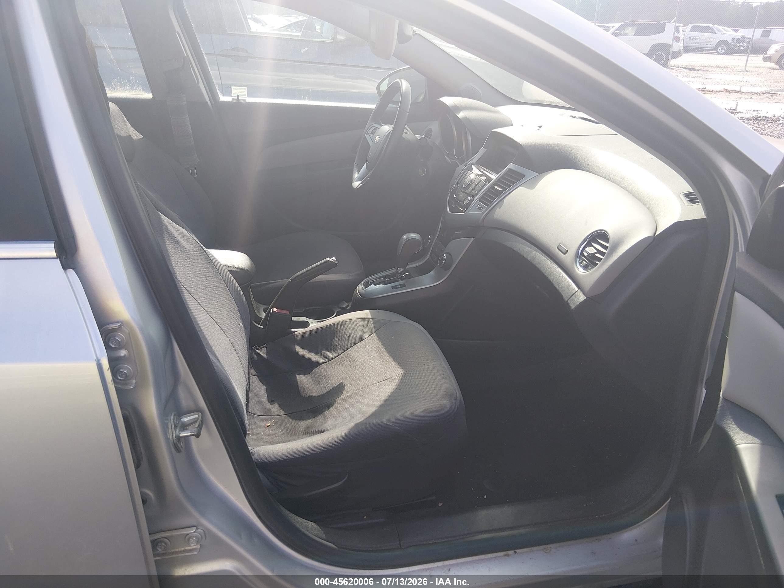 2012 Chevrolet Cruze Eco Silver vin: 1G1PJ5SC4C7399659