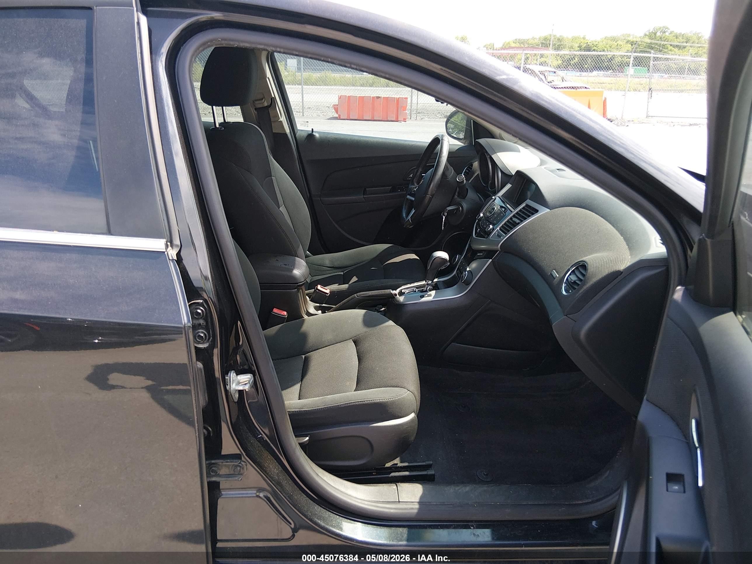 2012 Chevrolet Cruze Eco Black vin: 1G1PJ5SC5C7199616