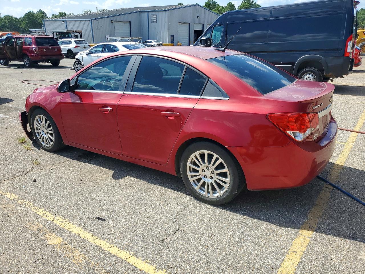 2012 Chevrolet Cruze Eco Maroon vin: 1G1PJ5SC5C7224658