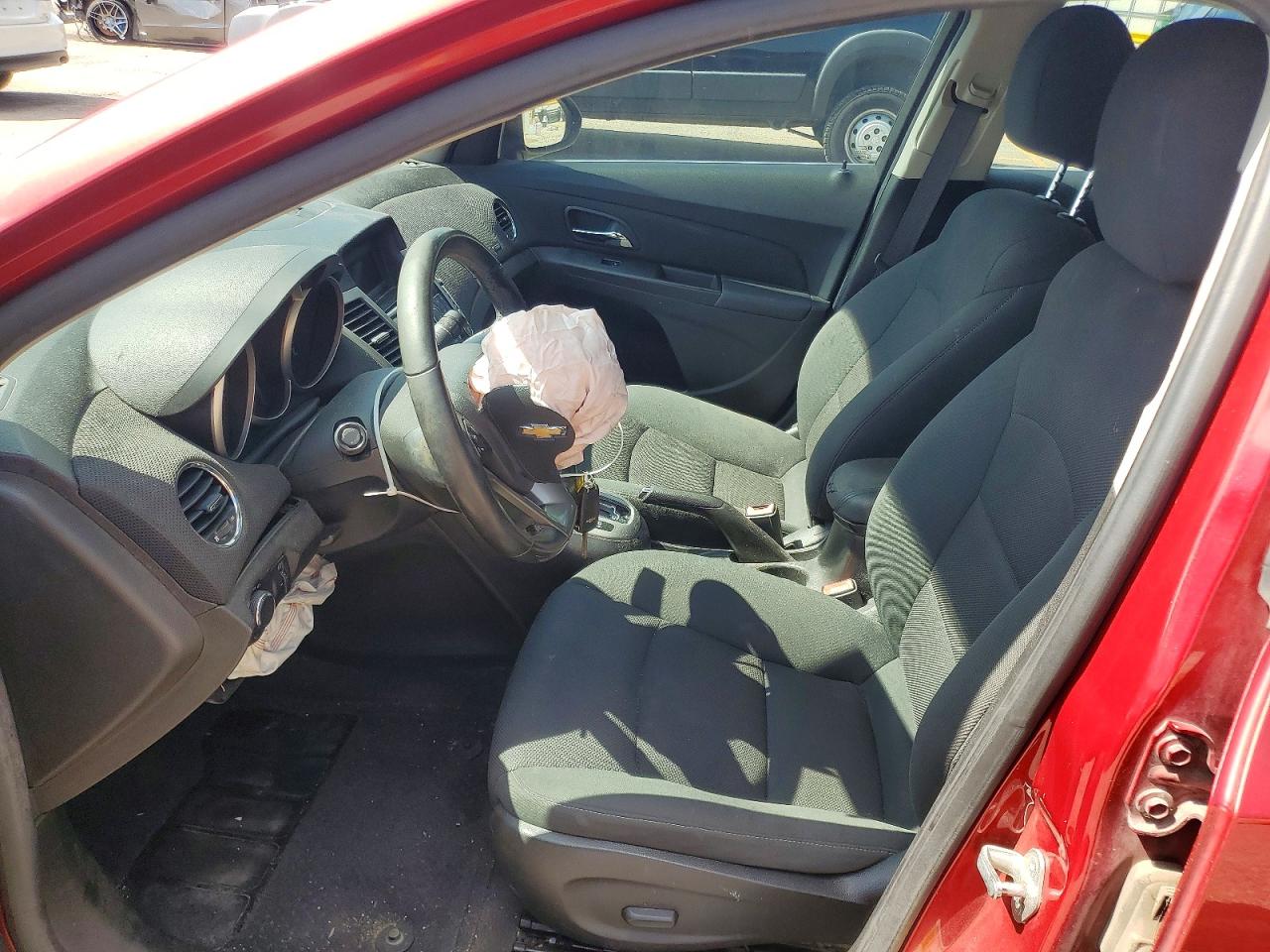 2012 Chevrolet Cruze Eco Maroon vin: 1G1PJ5SC5C7224658