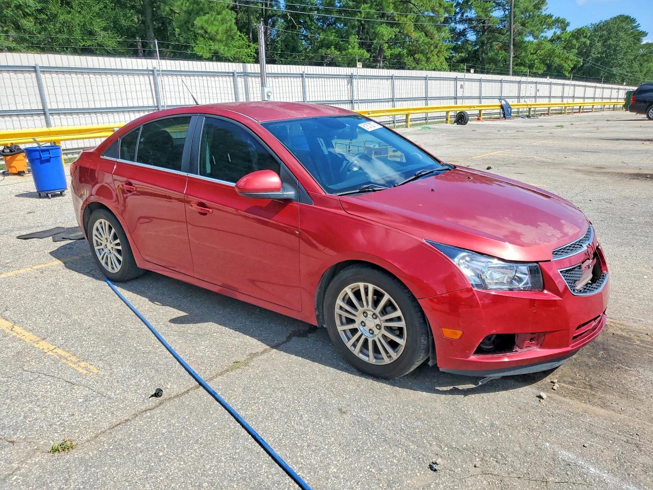 2012 Chevrolet Cruze Eco Maroon vin: 1G1PJ5SC5C7224658