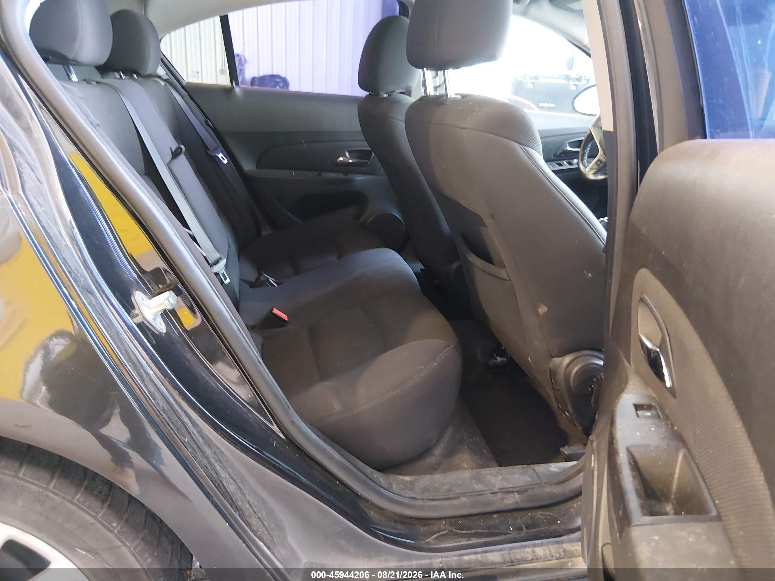 2012 Chevrolet Cruze Eco Black vin: 1G1PJ5SC5C7319883