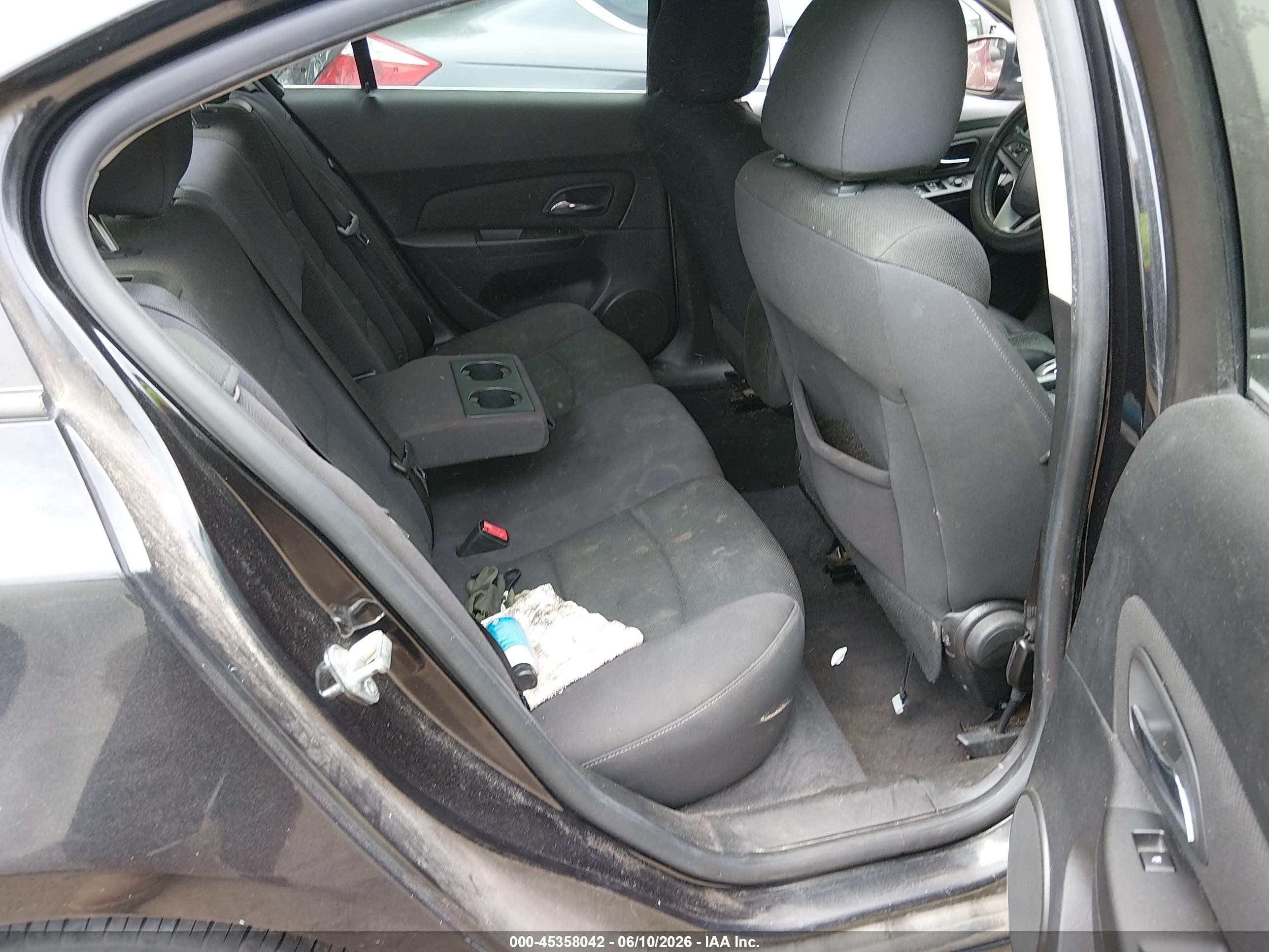 2012 Chevrolet Cruze Eco Black vin: 1G1PJ5SC6C7289504