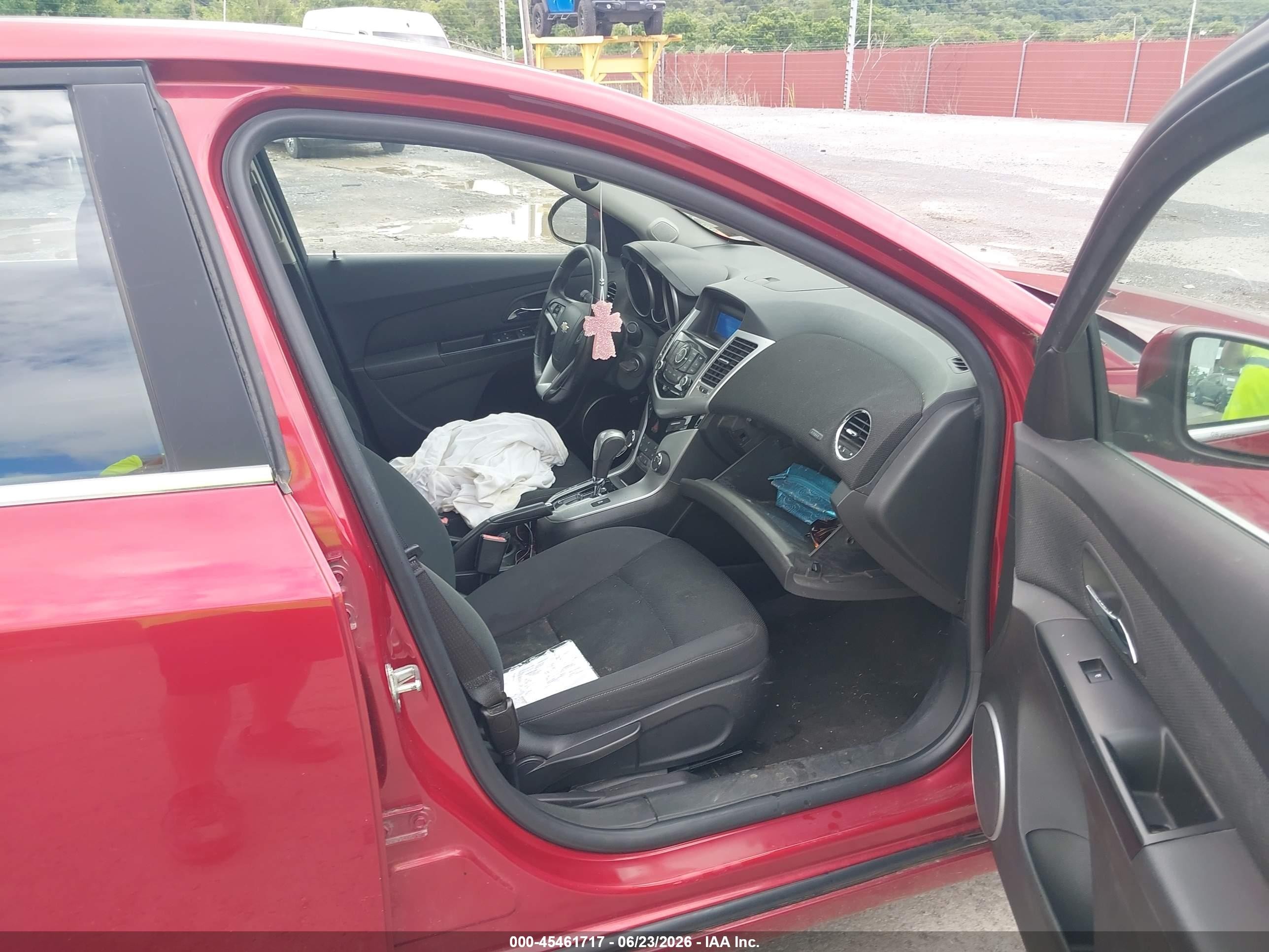 2012 Chevrolet Cruze Eco Красный vin: 1G1PJ5SC7C7152572