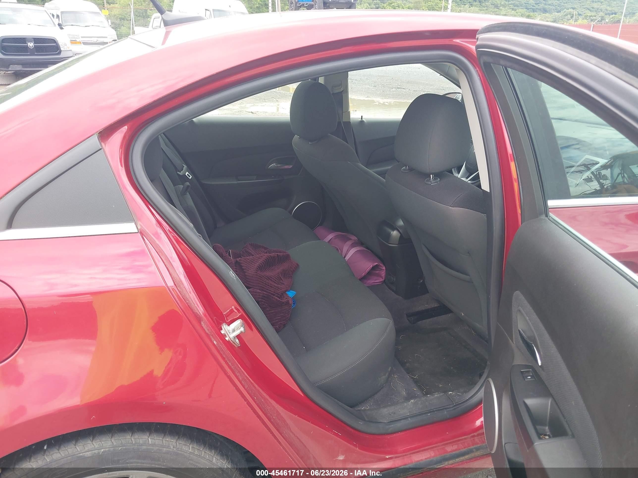 2012 Chevrolet Cruze Eco Красный vin: 1G1PJ5SC7C7152572