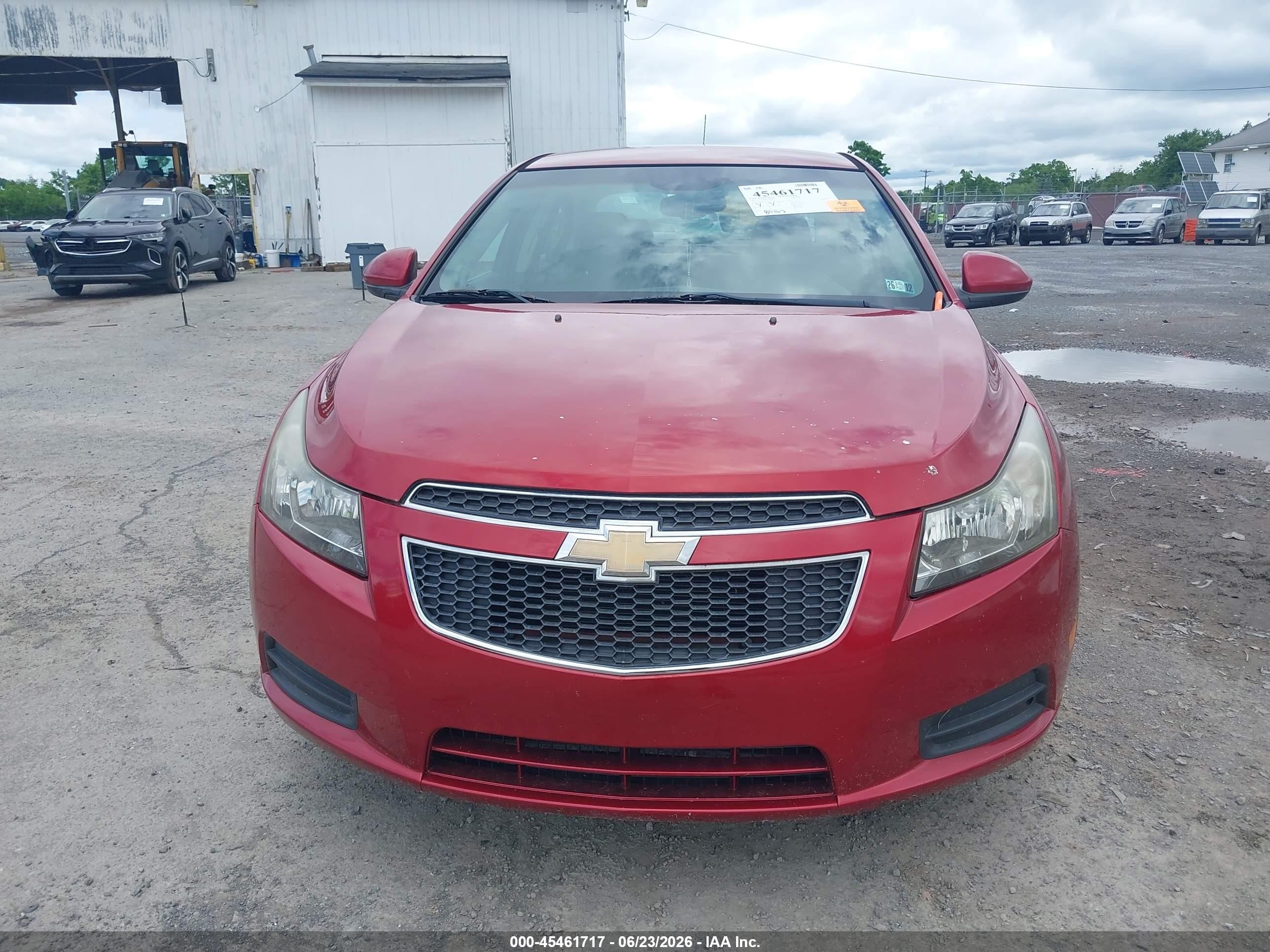 2012 Chevrolet Cruze Eco Красный vin: 1G1PJ5SC7C7152572