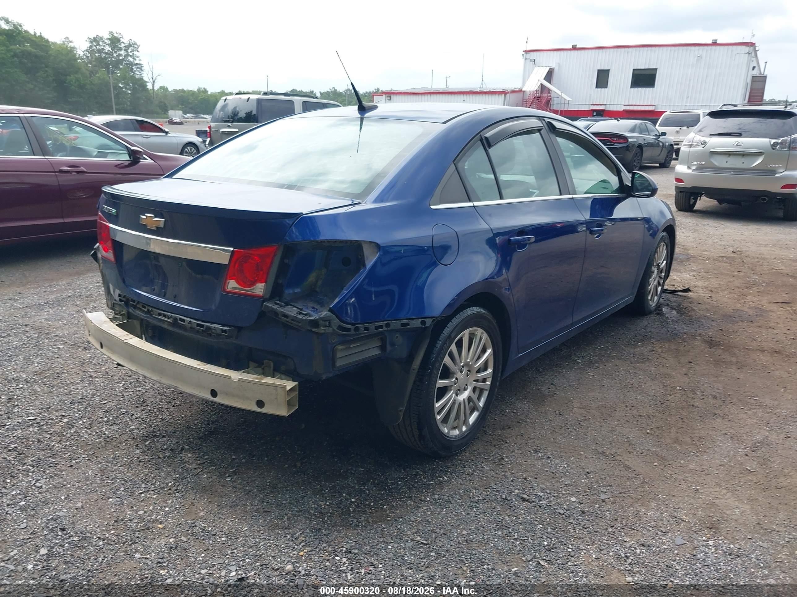 2012 Chevrolet Cruze Eco Синий vin: 1G1PJ5SC7C7231353