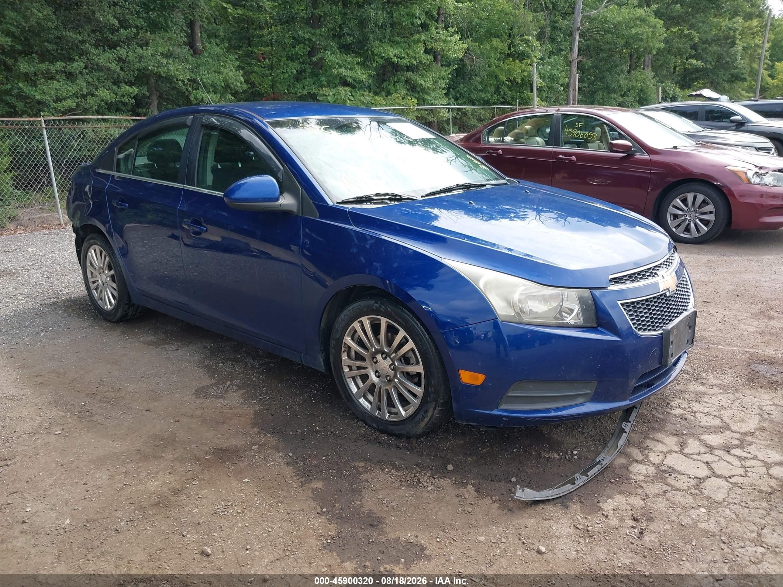 2012 Chevrolet Cruze Eco Синий vin: 1G1PJ5SC7C7231353