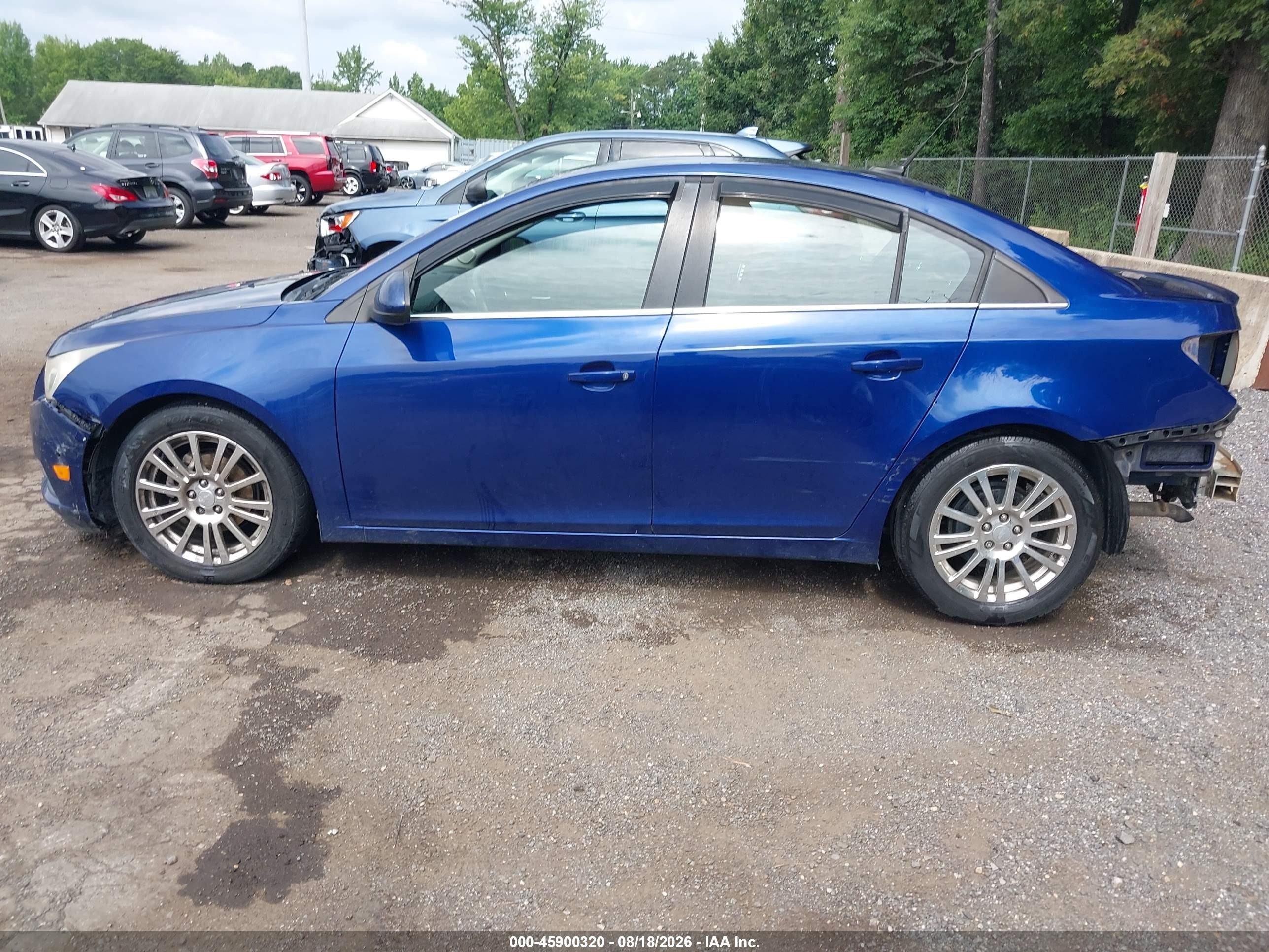 2012 Chevrolet Cruze Eco Синий vin: 1G1PJ5SC7C7231353