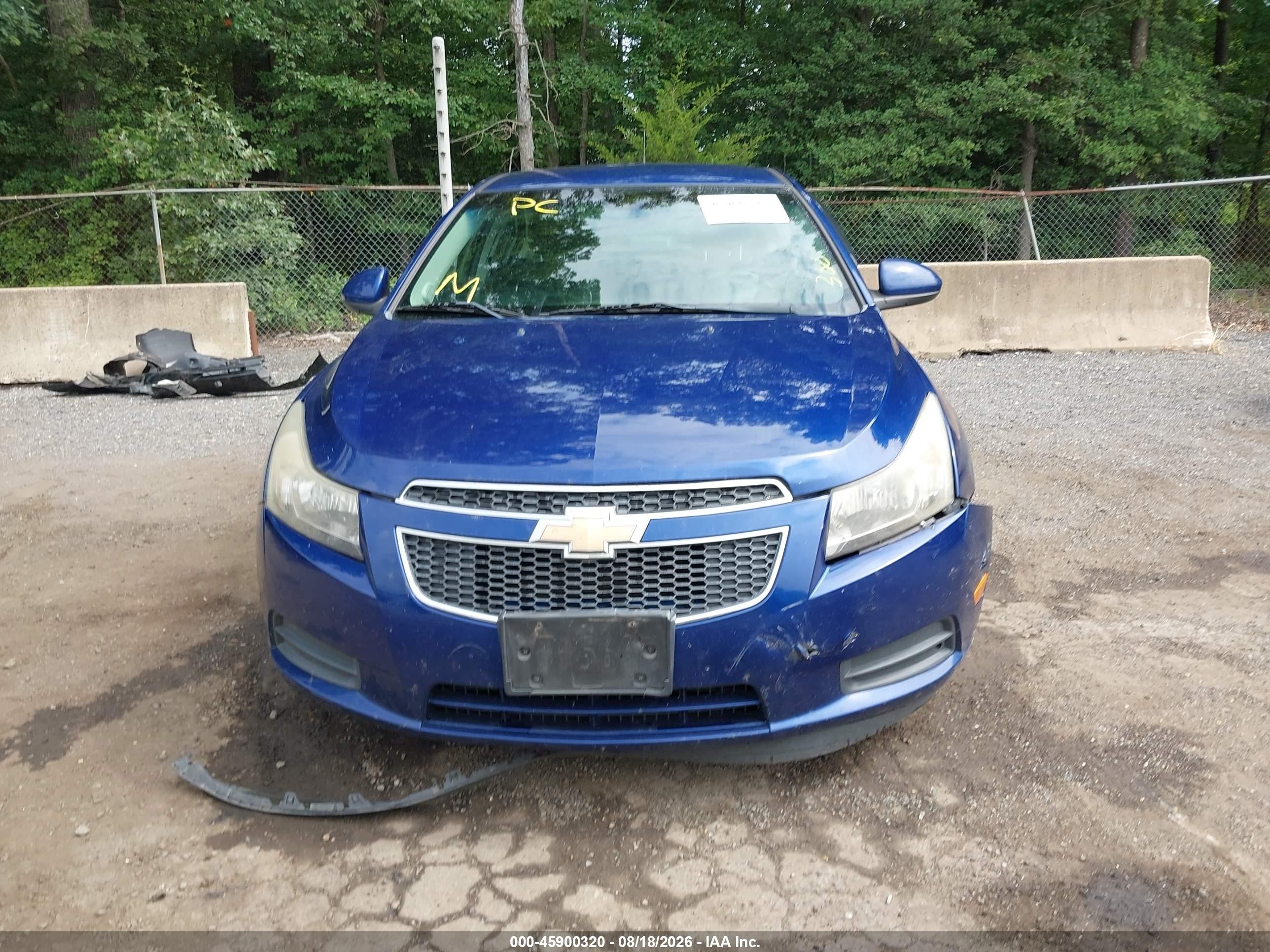 2012 Chevrolet Cruze Eco Синий vin: 1G1PJ5SC7C7231353