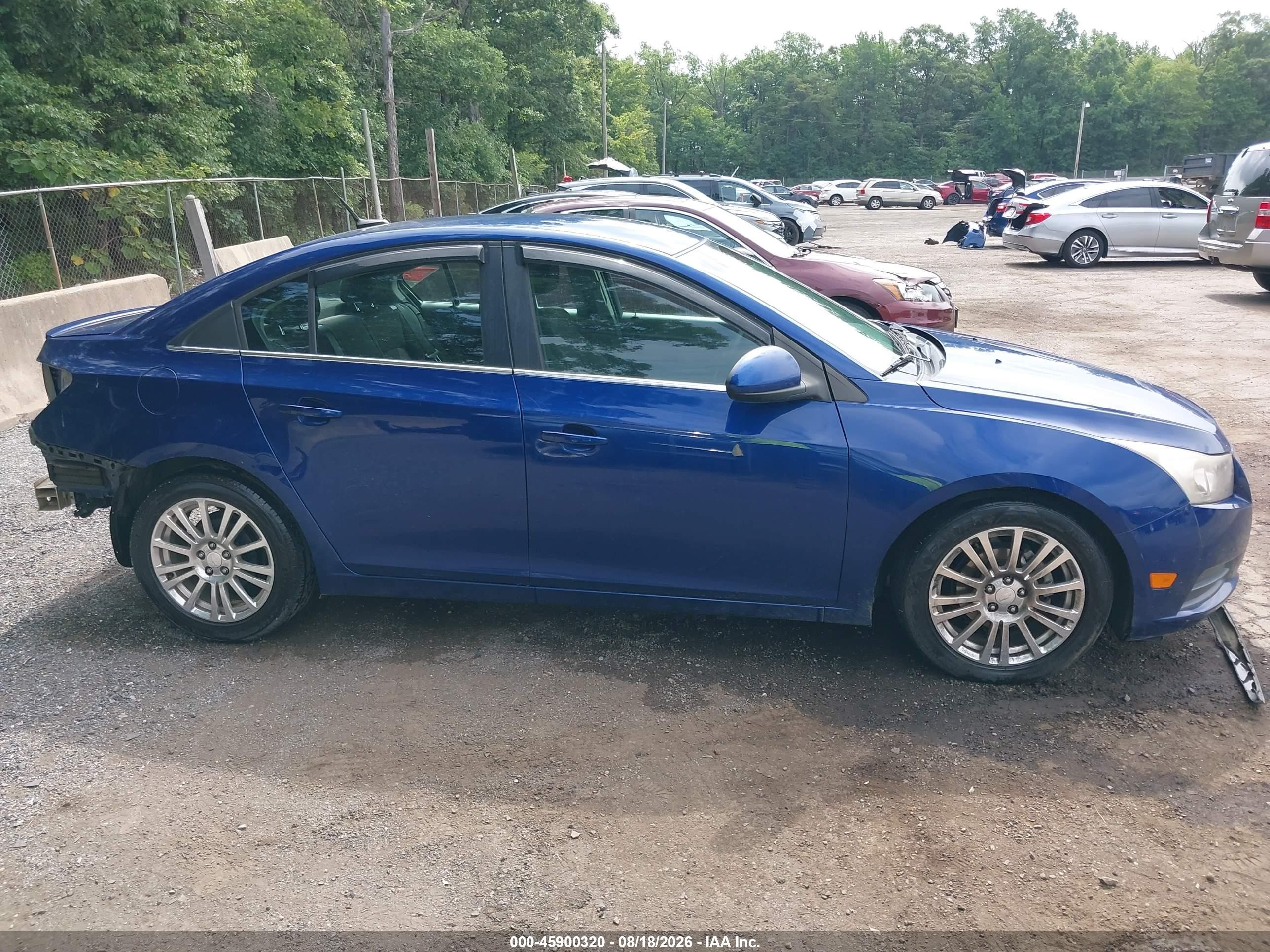 2012 Chevrolet Cruze Eco Синий vin: 1G1PJ5SC7C7231353