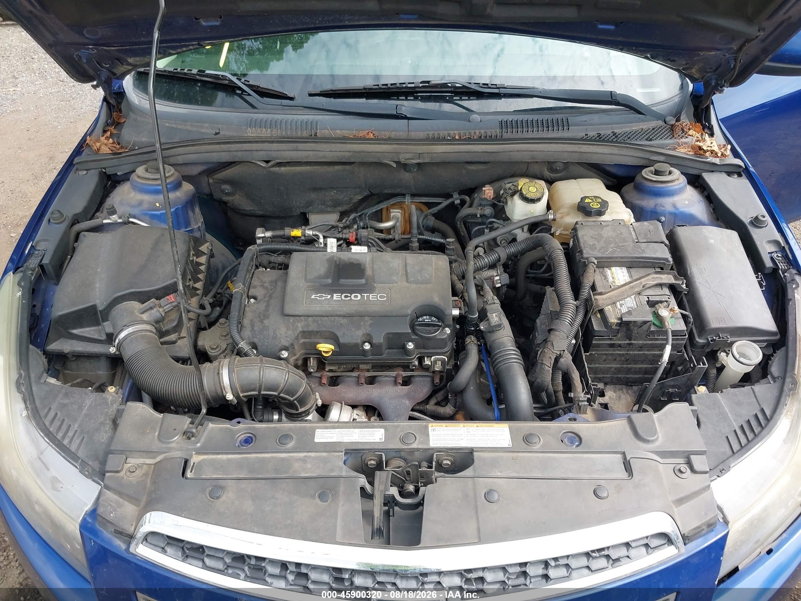 2012 Chevrolet Cruze Eco Синий vin: 1G1PJ5SC7C7231353