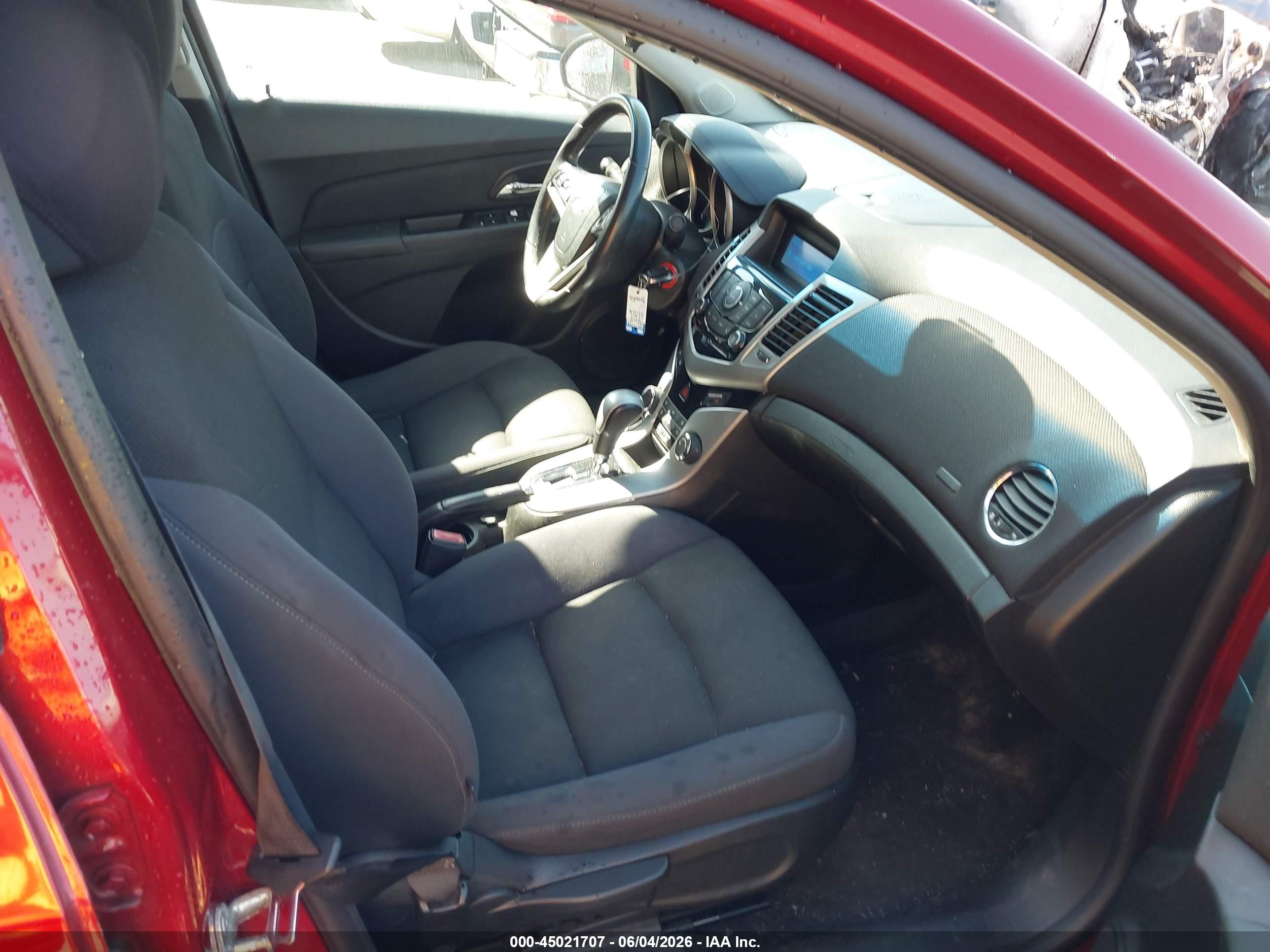 2012 Chevrolet Cruze Eco Красный vin: 1G1PJ5SC7C7256351