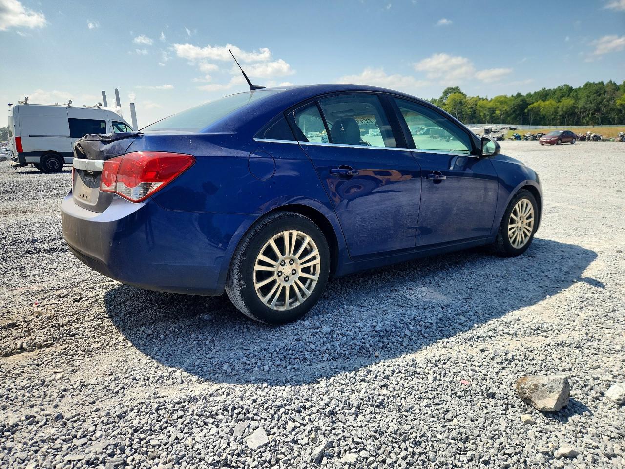 2012 Chevrolet Cruze Eco Blue vin: 1G1PJ5SC7C7289544