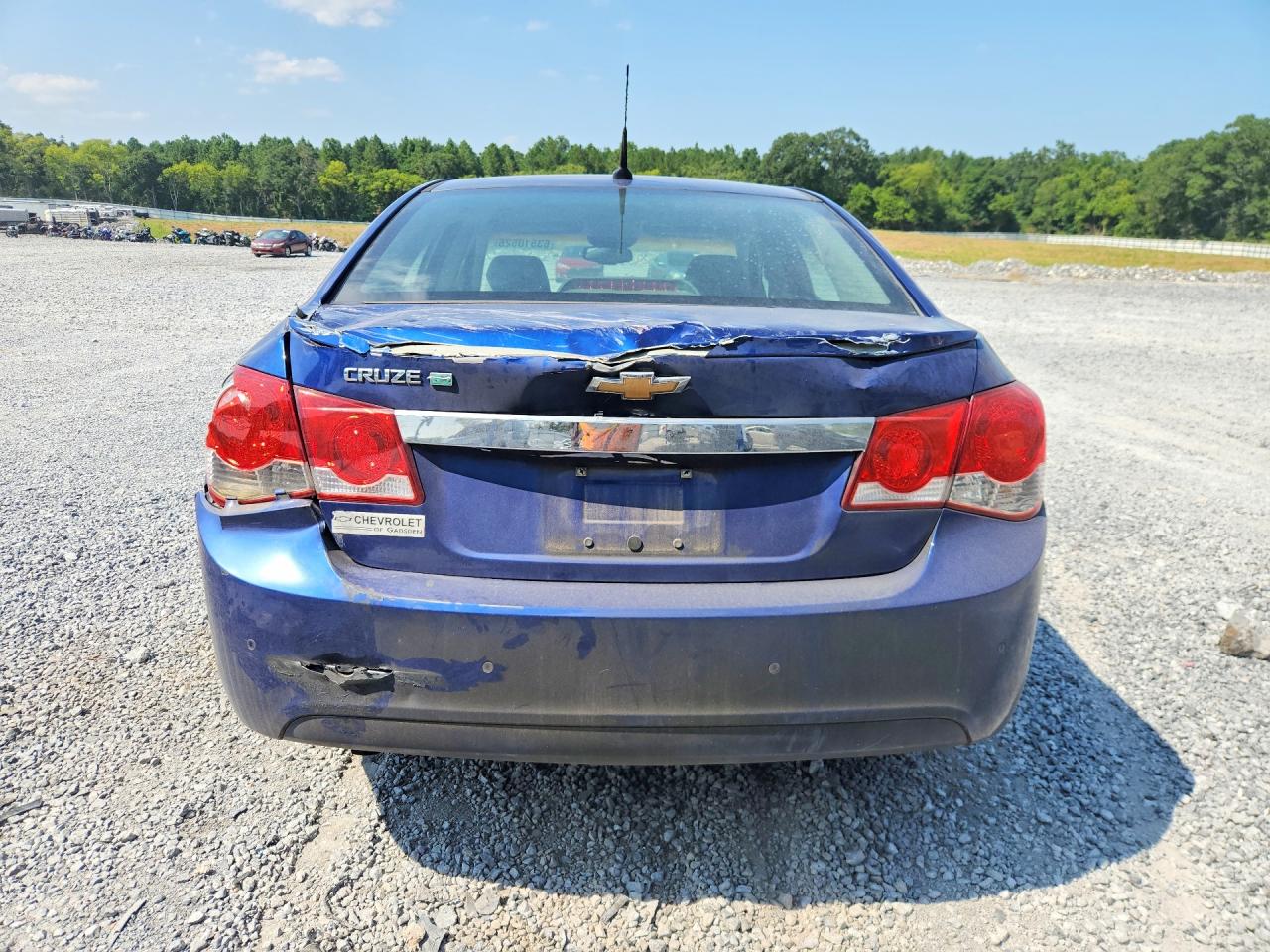 2012 Chevrolet Cruze Eco Blue vin: 1G1PJ5SC7C7289544