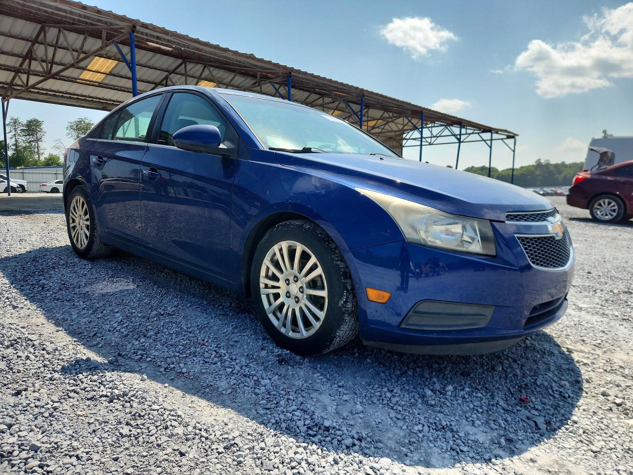 2012 Chevrolet Cruze Eco Blue vin: 1G1PJ5SC7C7289544