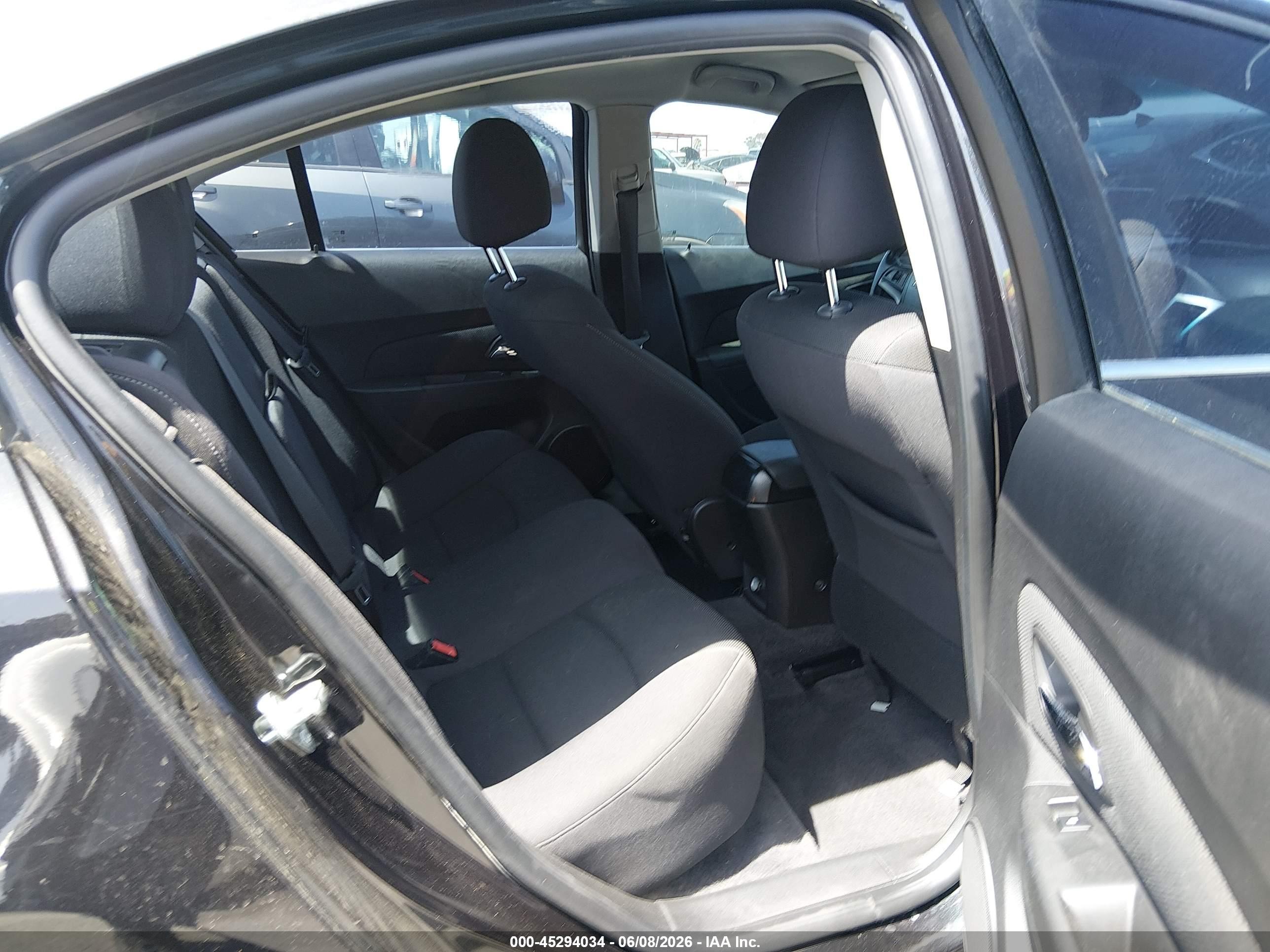 2012 Chevrolet Cruze Eco Black vin: 1G1PJ5SC7C7310294