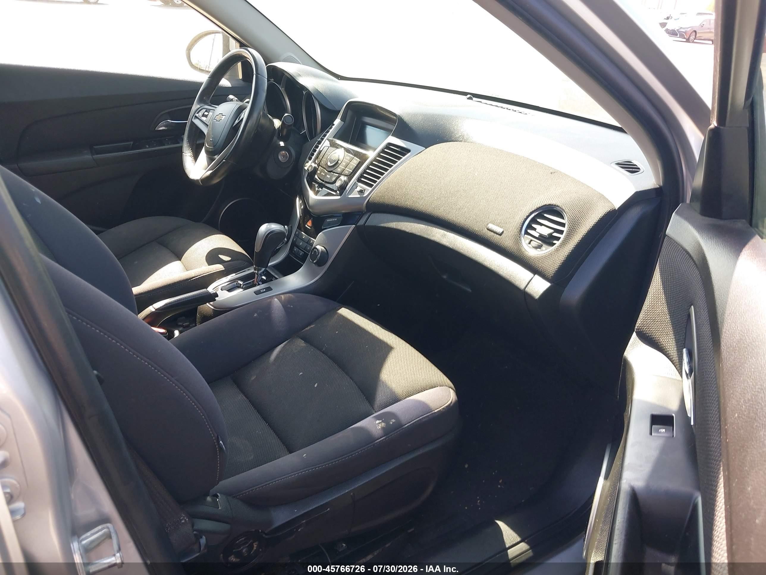 2012 Chevrolet Cruze Eco Серебряный vin: 1G1PJ5SC7C7367868