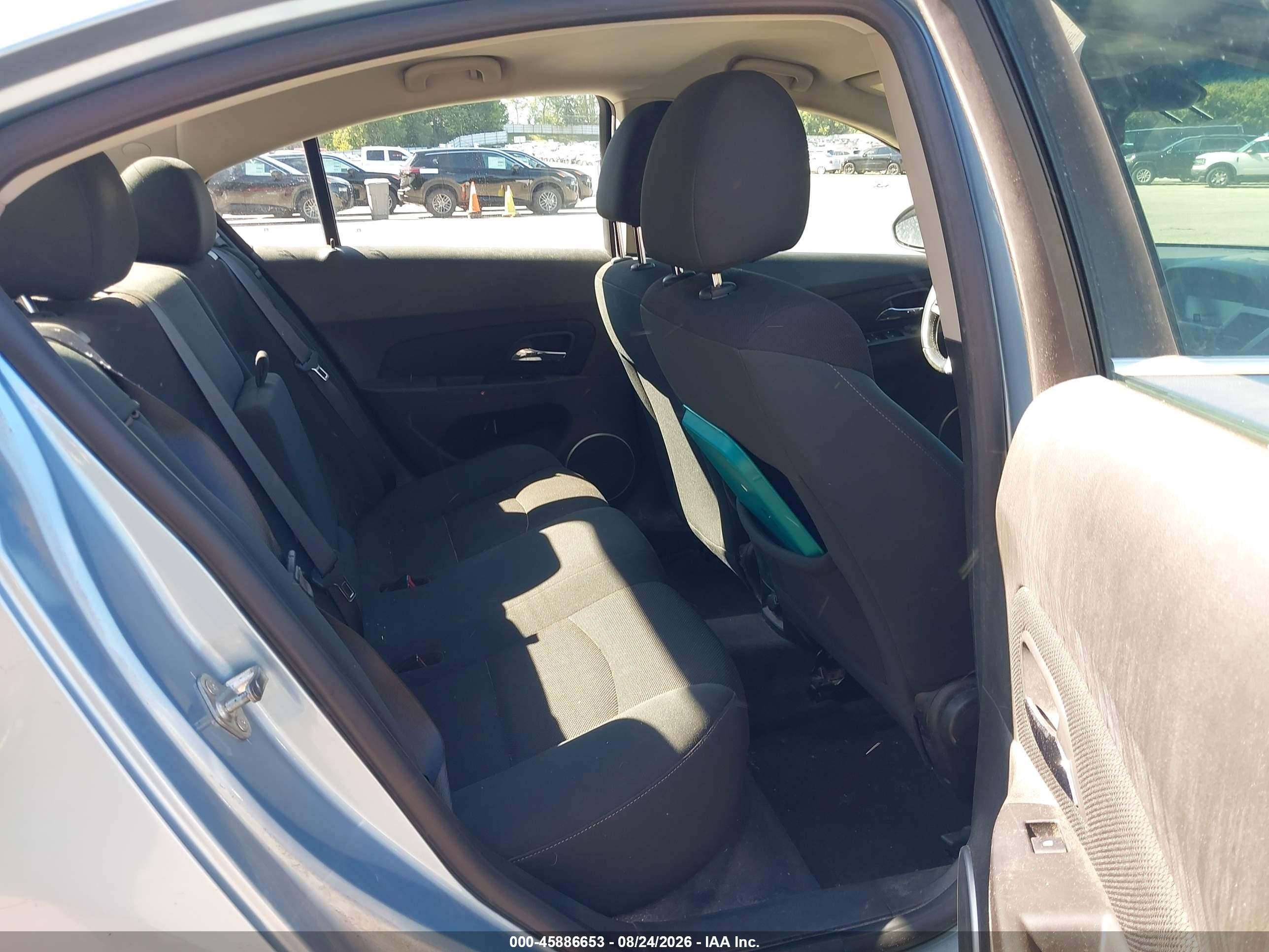2012 Chevrolet Cruze Eco Light Blue vin: 1G1PJ5SC8C7131732