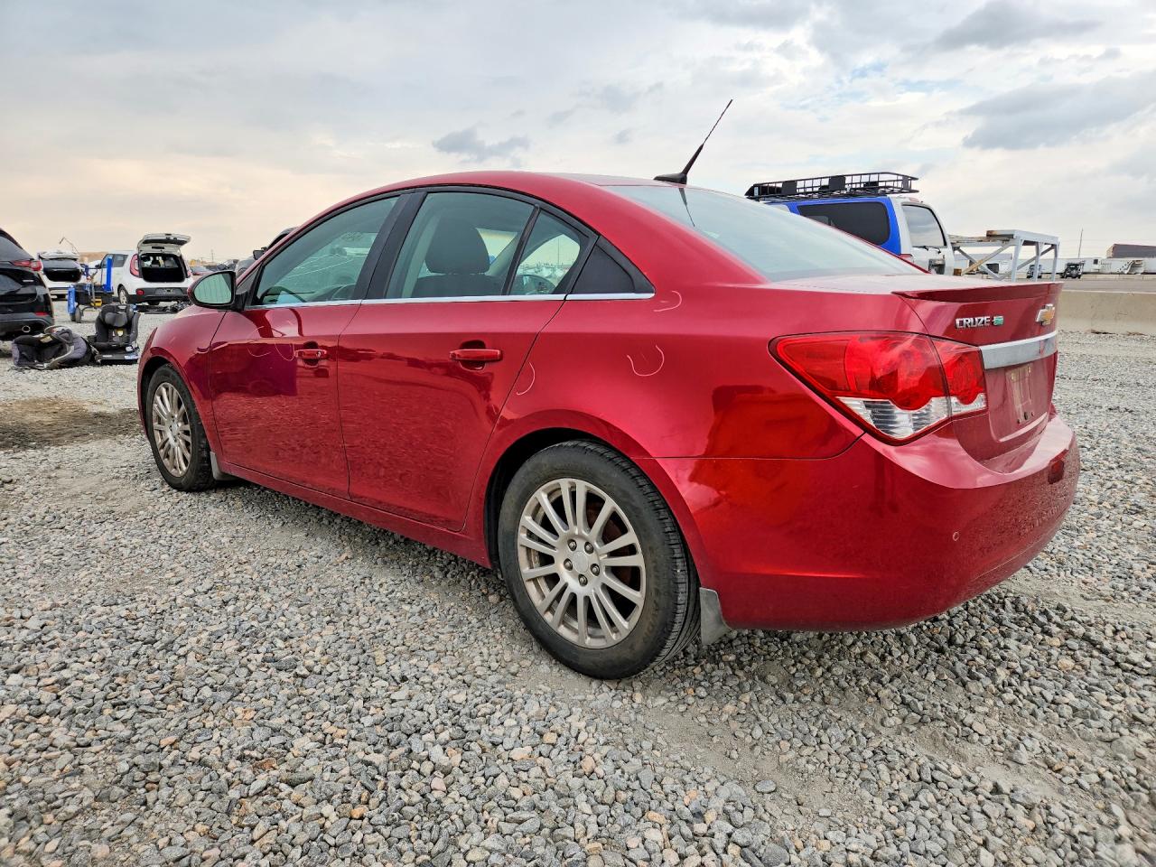2012 Chevrolet Cruze Eco Red vin: 1G1PJ5SC8C7208891