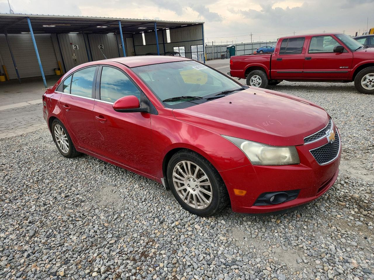 2012 Chevrolet Cruze Eco Red vin: 1G1PJ5SC8C7208891
